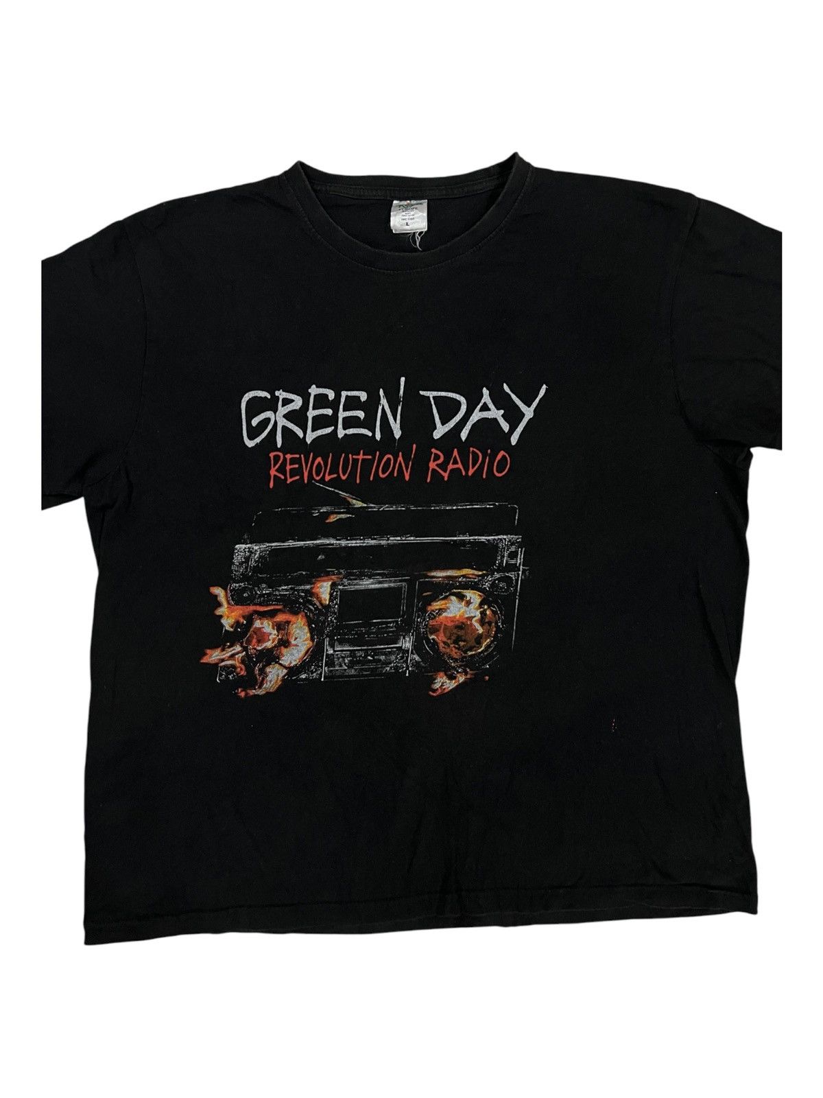 Band Tees × Vintage Y2K GREEN DAY Revolution Radio Tour Line Up Hit Punk Shirt Size US L / EU 52-54 / 3 - 3 Thumbnail
