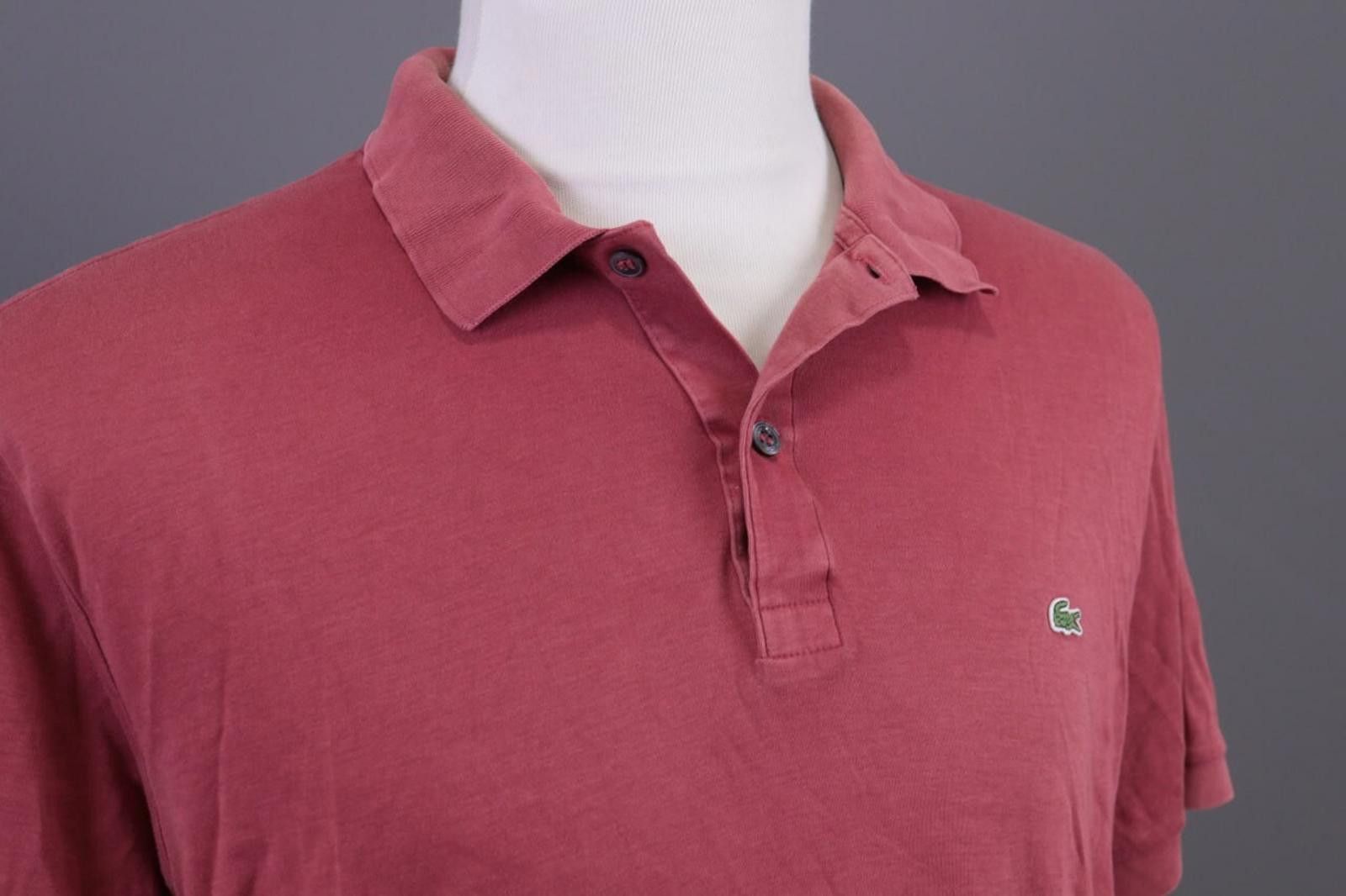 Lacoste Lacoste Regular Fit Pink Summer Polo Shirt Size 7 / XXL Size US XXL / EU 58 / 5 - 10 Thumbnail