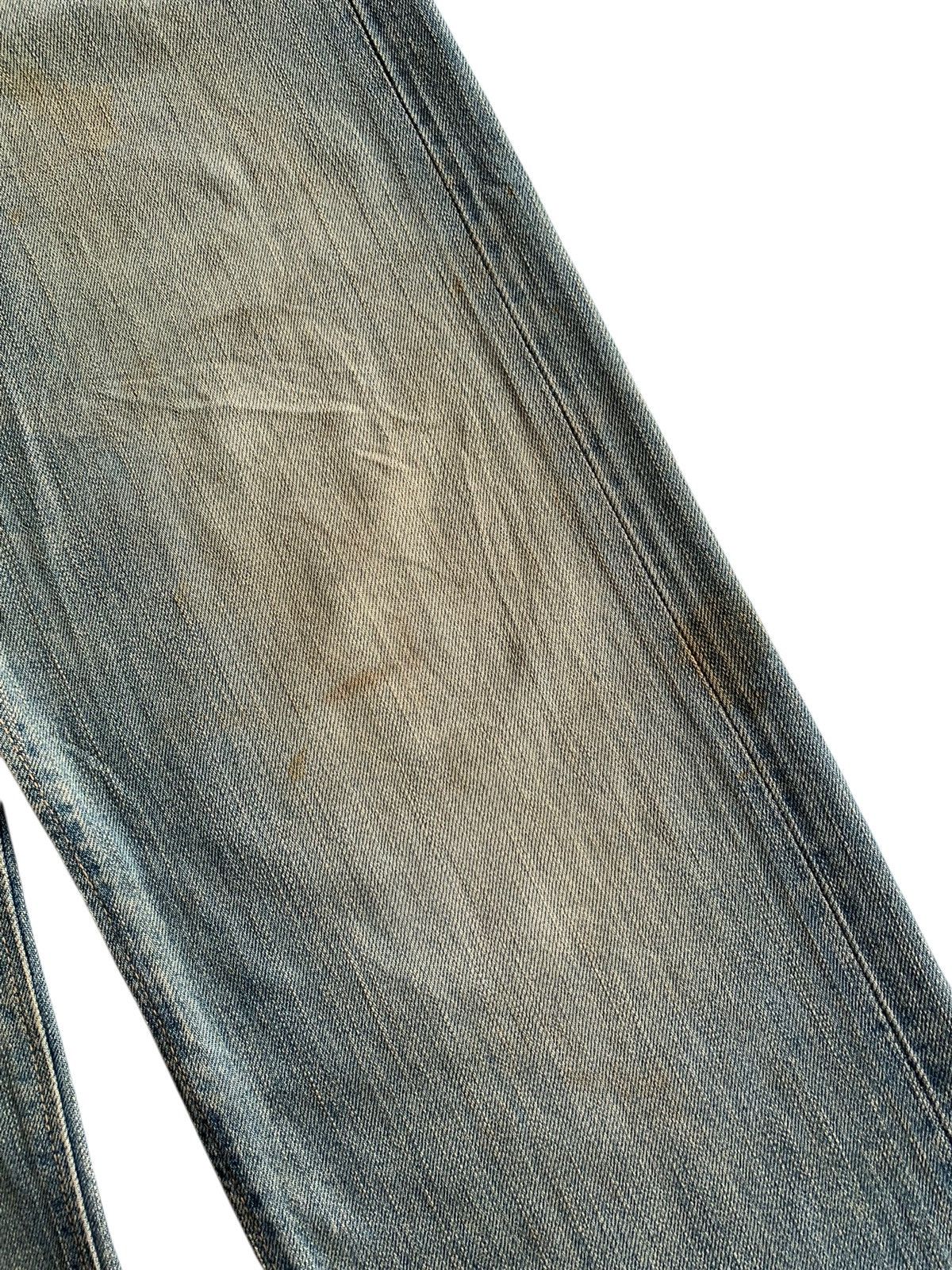 Edwin VINTAGE EDWIN SELVEDGE 505Z FADED&RUSTY DISTRESSED DENIM Size US 30 / EU 46 - 19 Thumbnail