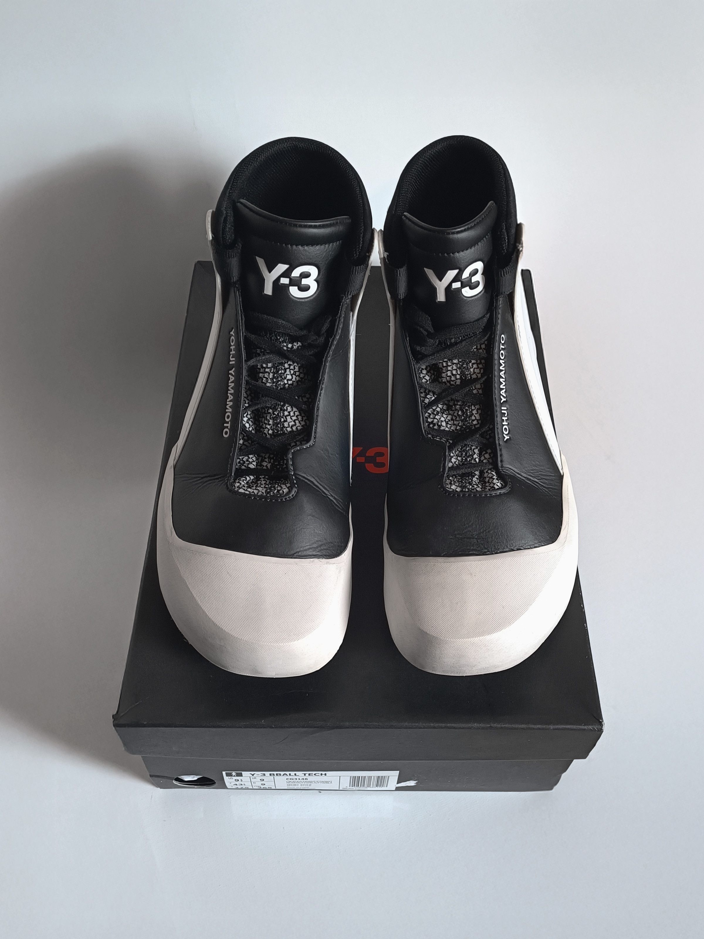 Adidas × Y-3 Y-3 BBALL TECH (2017) CG3146 Size US 9.5 / EU 42-43 - 5 Thumbnail