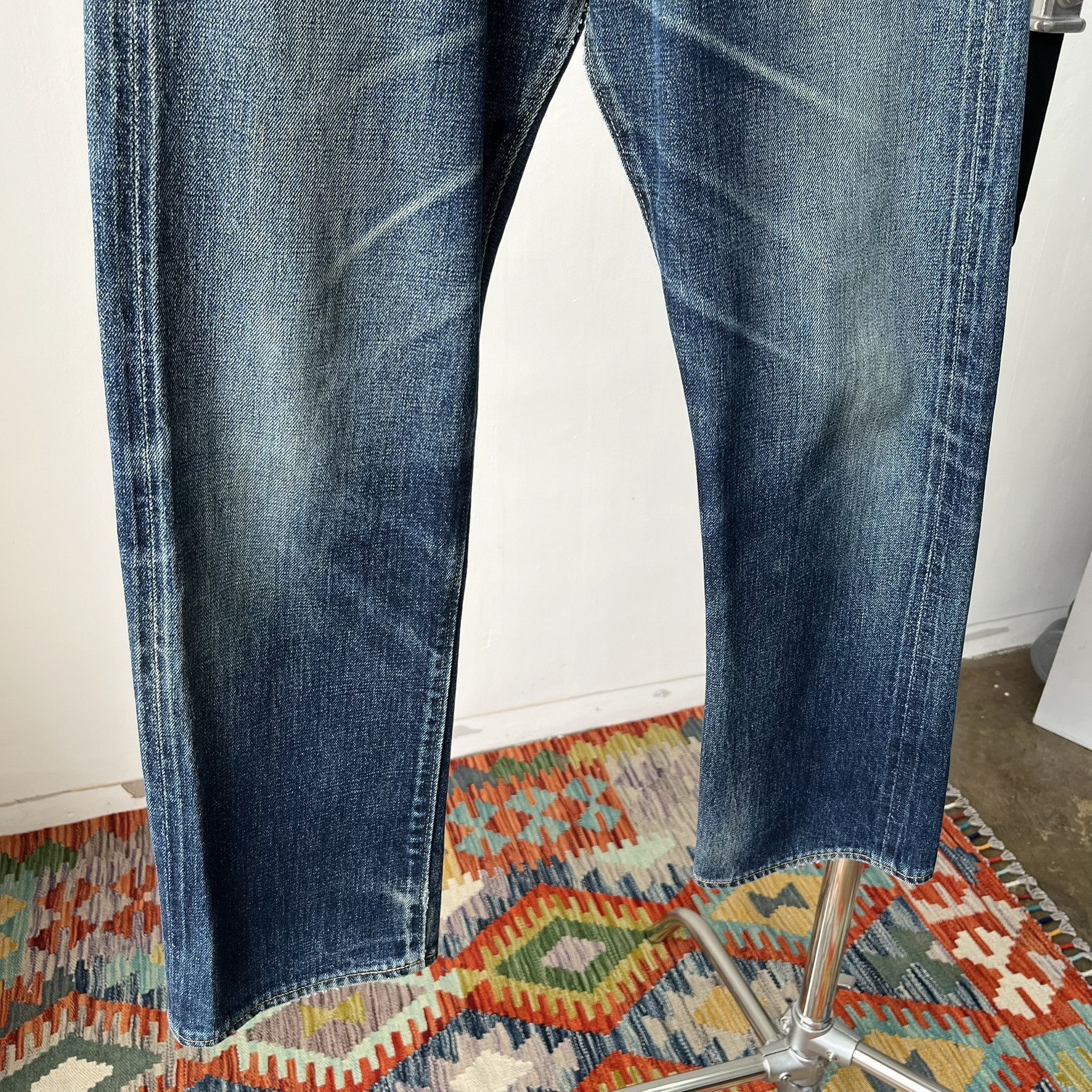 Levi's Size 28x28.5 Vintage 90's Denime Big E Japan Denim S1499 Size US 28 / EU 44 - 6 Thumbnail
