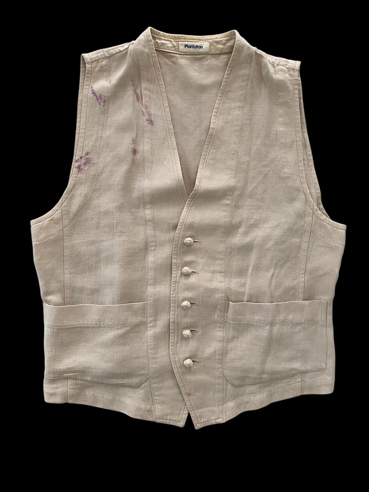 Issey Miyake × Japanese Brand PLANTATION ISSEY MIYAKE VEST VINTAGE DESIGN Size US L / EU 52-54 / 3 - 3 Thumbnail