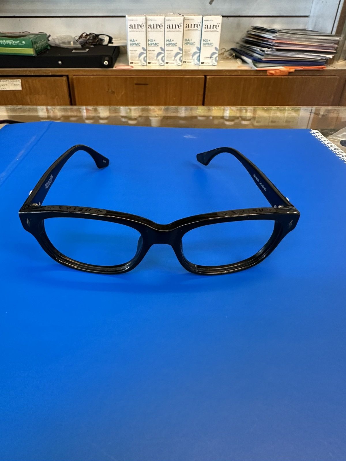 Evisu RARE Y2K Evisu Japan EVH-8396 54 🛑 18-140 ✔️Frames ONLY✔️ Size ONE SIZE - 6 Thumbnail