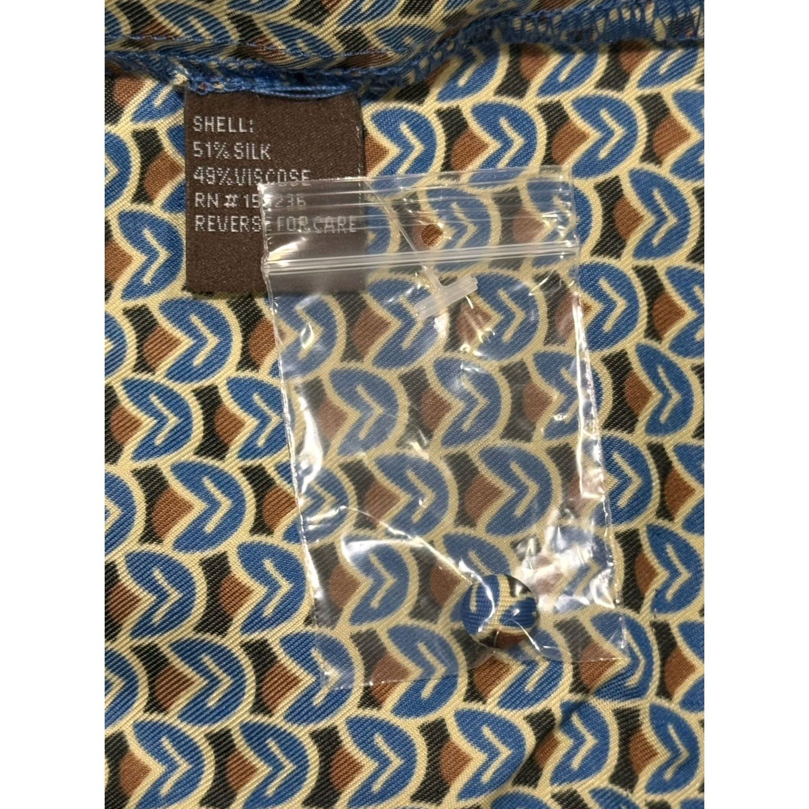 J.McLaughlin NWOT J. McLaughlin Geometric Print Midi Dress Silk Blend XL Multicolor Womens Size XL / US 12-14 / IT 48-50 - 7 Thumbnail