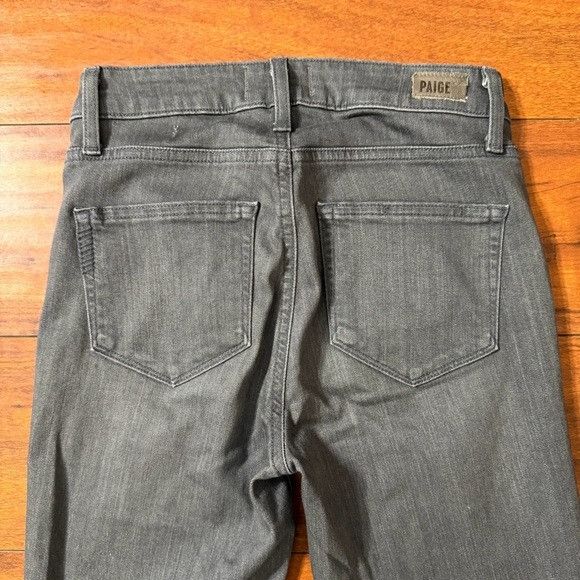 Paige PAIGE HOXTON ULTRA SKINNY GRAY JEANS SZ 25 Size 25" / US 0 / IT 36 - 1 Thumbnail