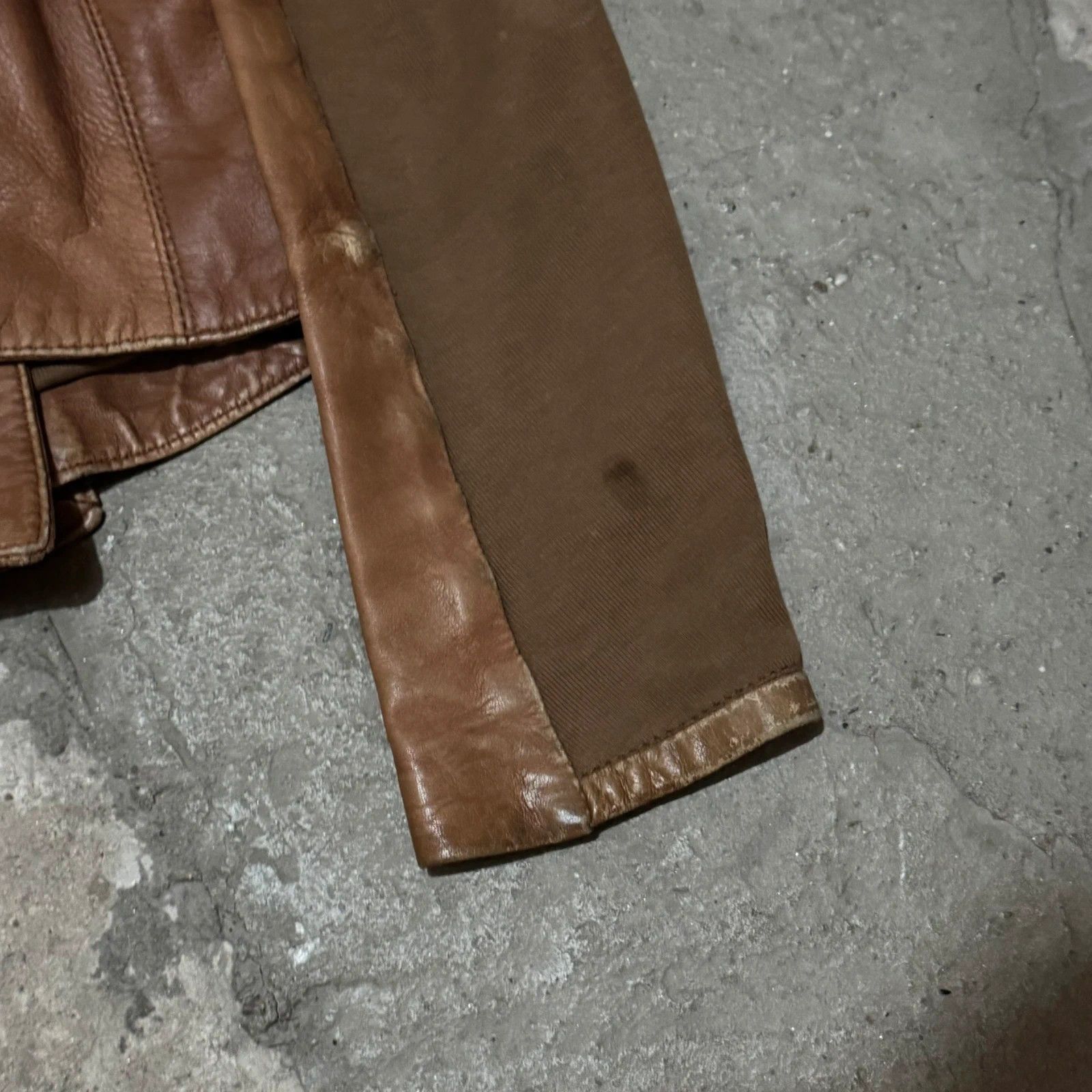 Other Rick owens style leather jacket Size S / US 4 / IT 40 - 13 Thumbnail