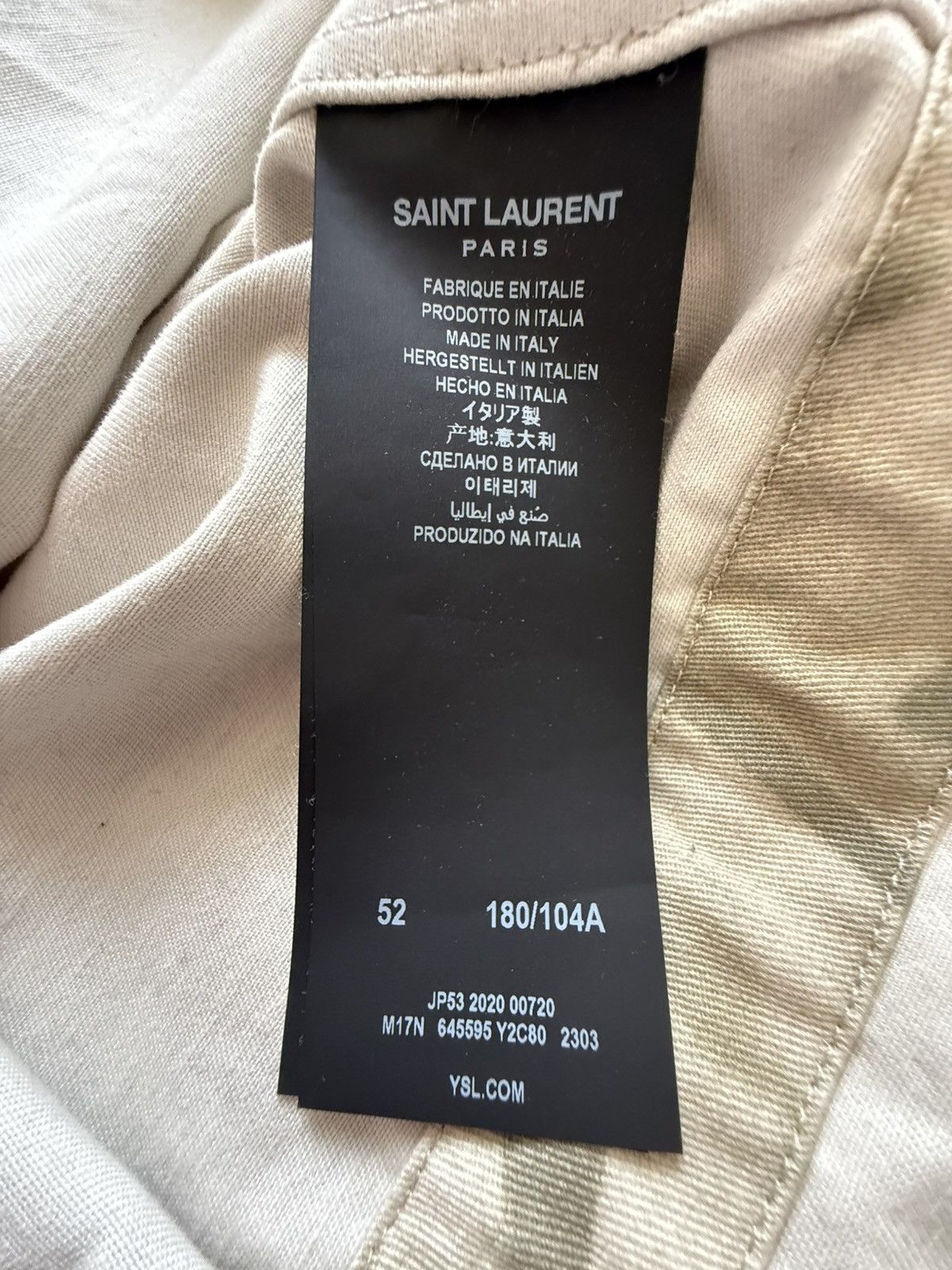 Saint Laurent Paris SS21 Saint Laurent palm tree parka jacket rocket 50 grail Size US M / EU 48-50 / 2 - 24 Thumbnail