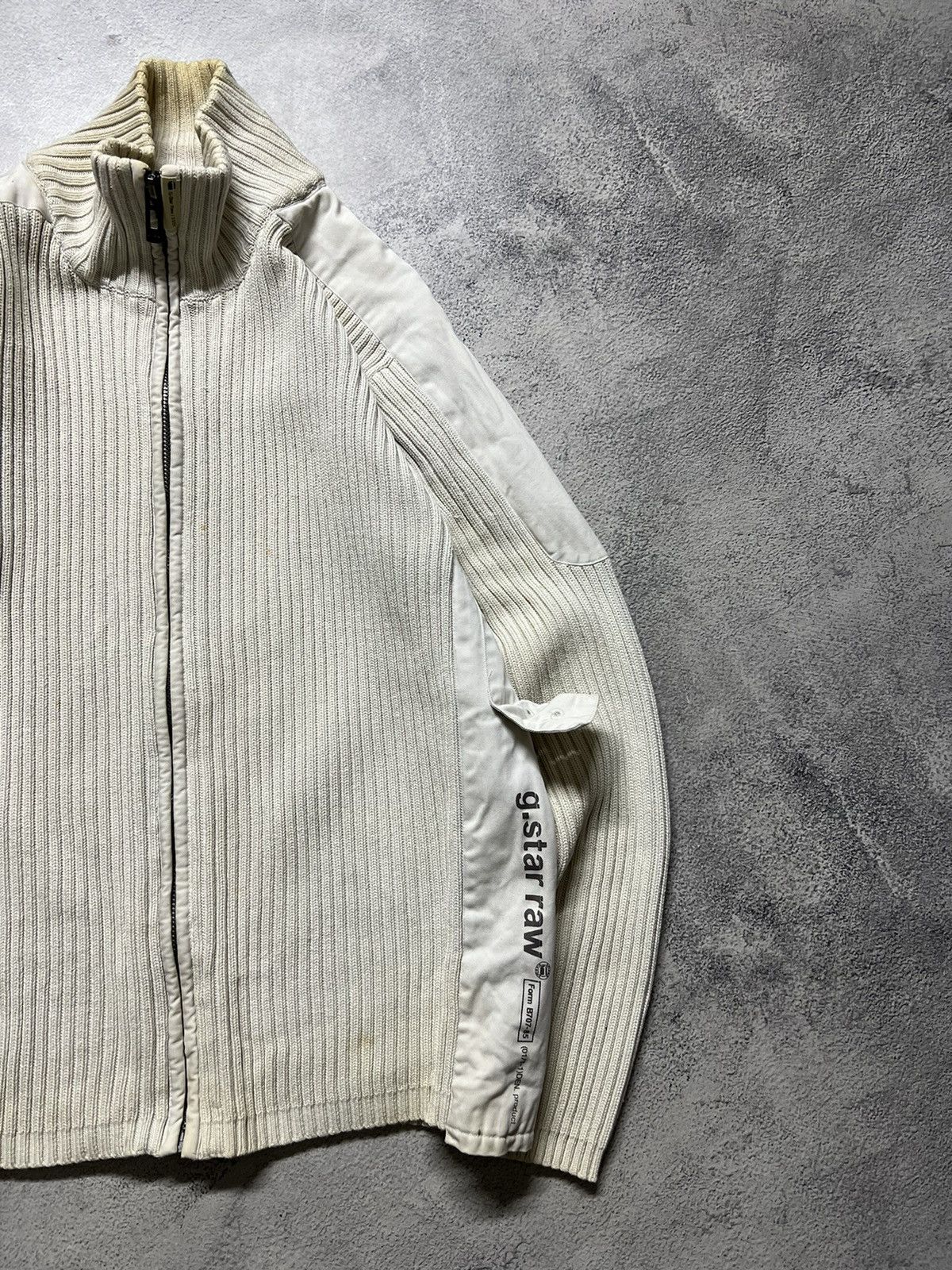 G-Star Vintage Y2K Diesel vibe G-Star RAW Knit Sweater 00’s Size US XL / EU 56 / 4 - 4 Thumbnail
