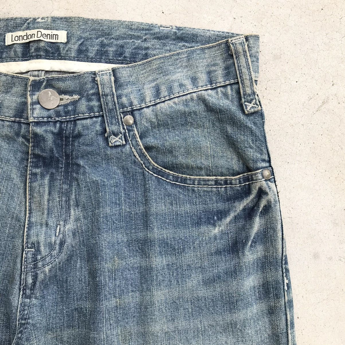 Hysteric Glamour Y2K London Denim / Hysteric Glamour Style Flare Jeans Denim Size 28" / US 6 / IT 42 - 10 Thumbnail