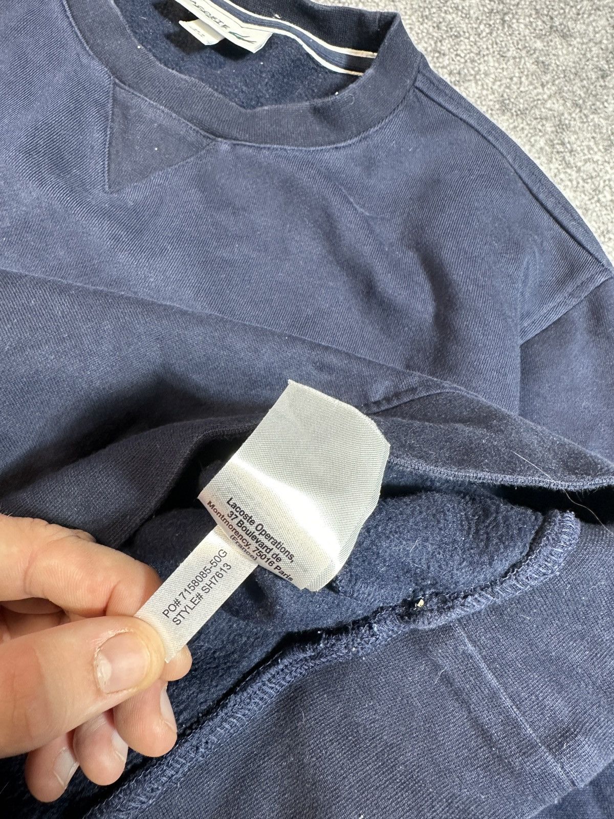 Lacoste Vintage Lacoste Sport Sweatshirt Streetwear Style USA XL Size US XL / EU 56 / 4 - 4 Thumbnail
