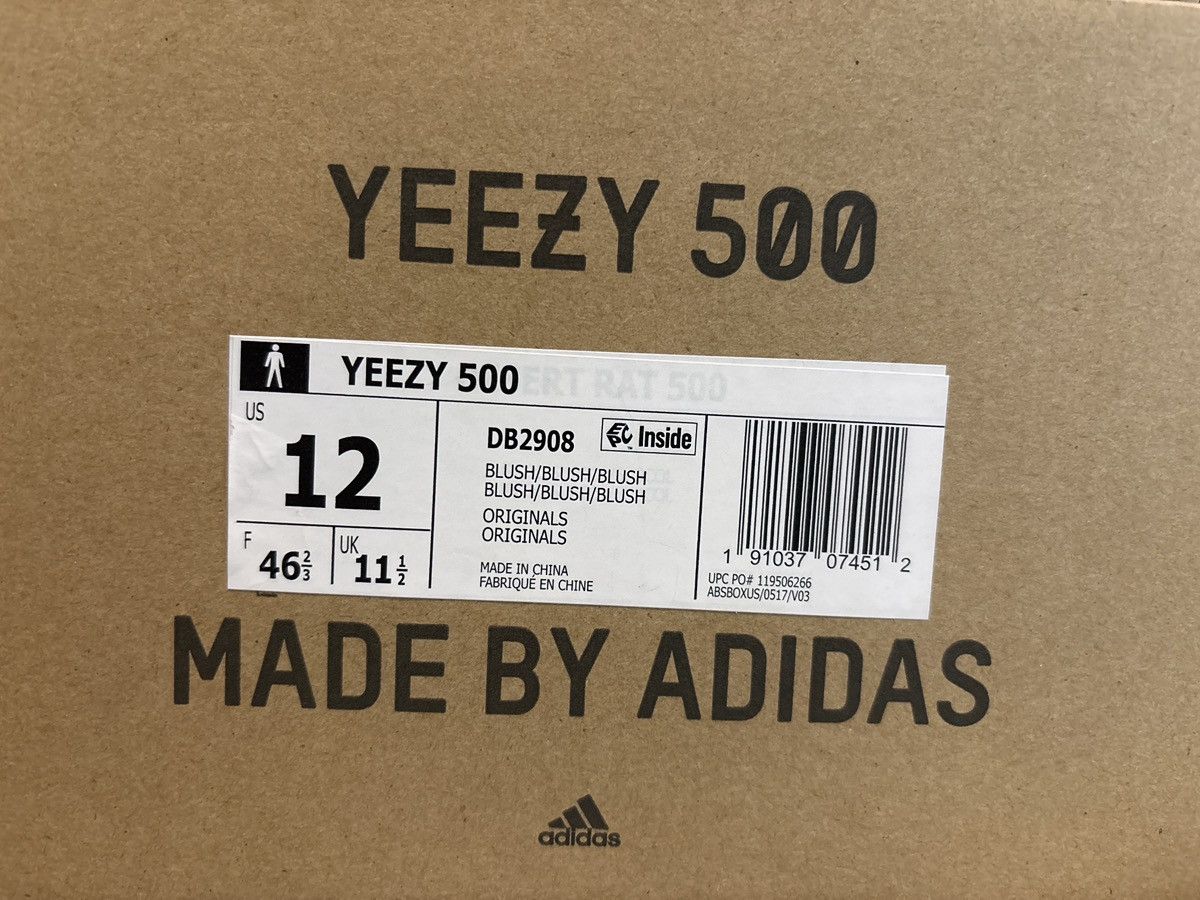 Yeezy Yeezy 500 blush size 12 Size US 12 / EU 45 - 7 Thumbnail