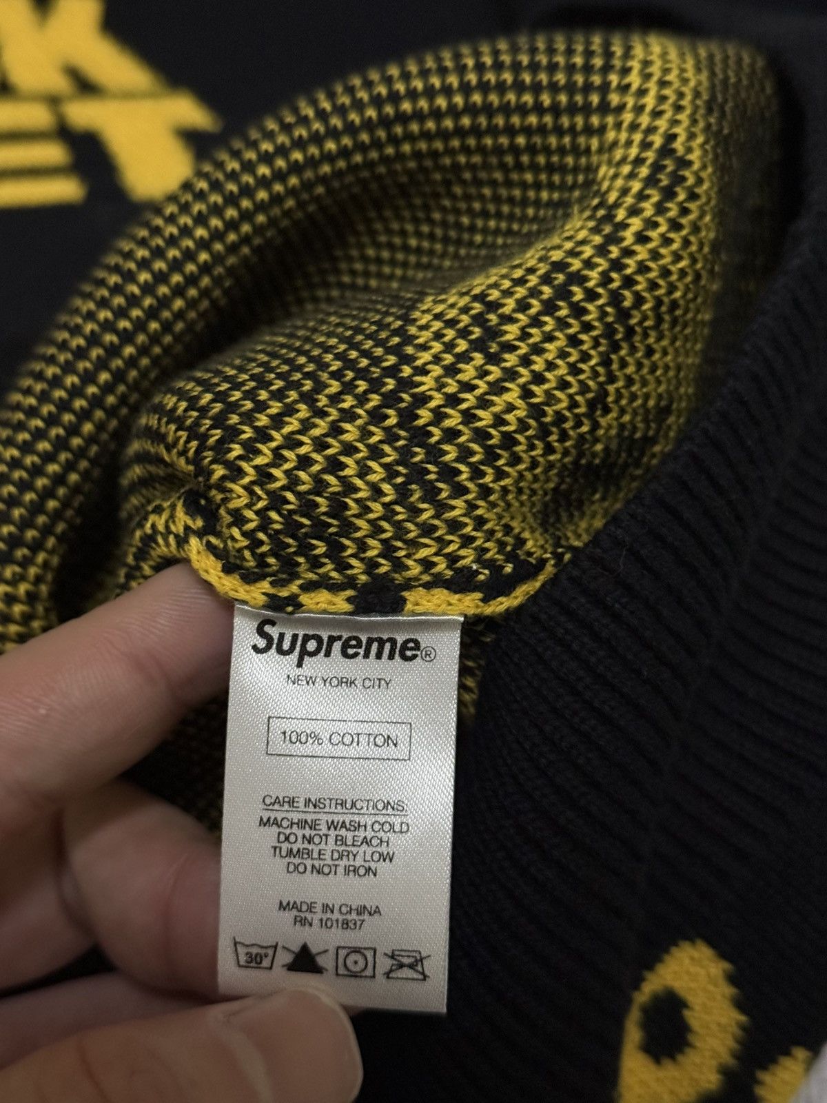 Public Enemy × Supreme × Undercover Supreme undercover public enemy sweater Size US M / EU 48-50 / 2 - 5 Thumbnail