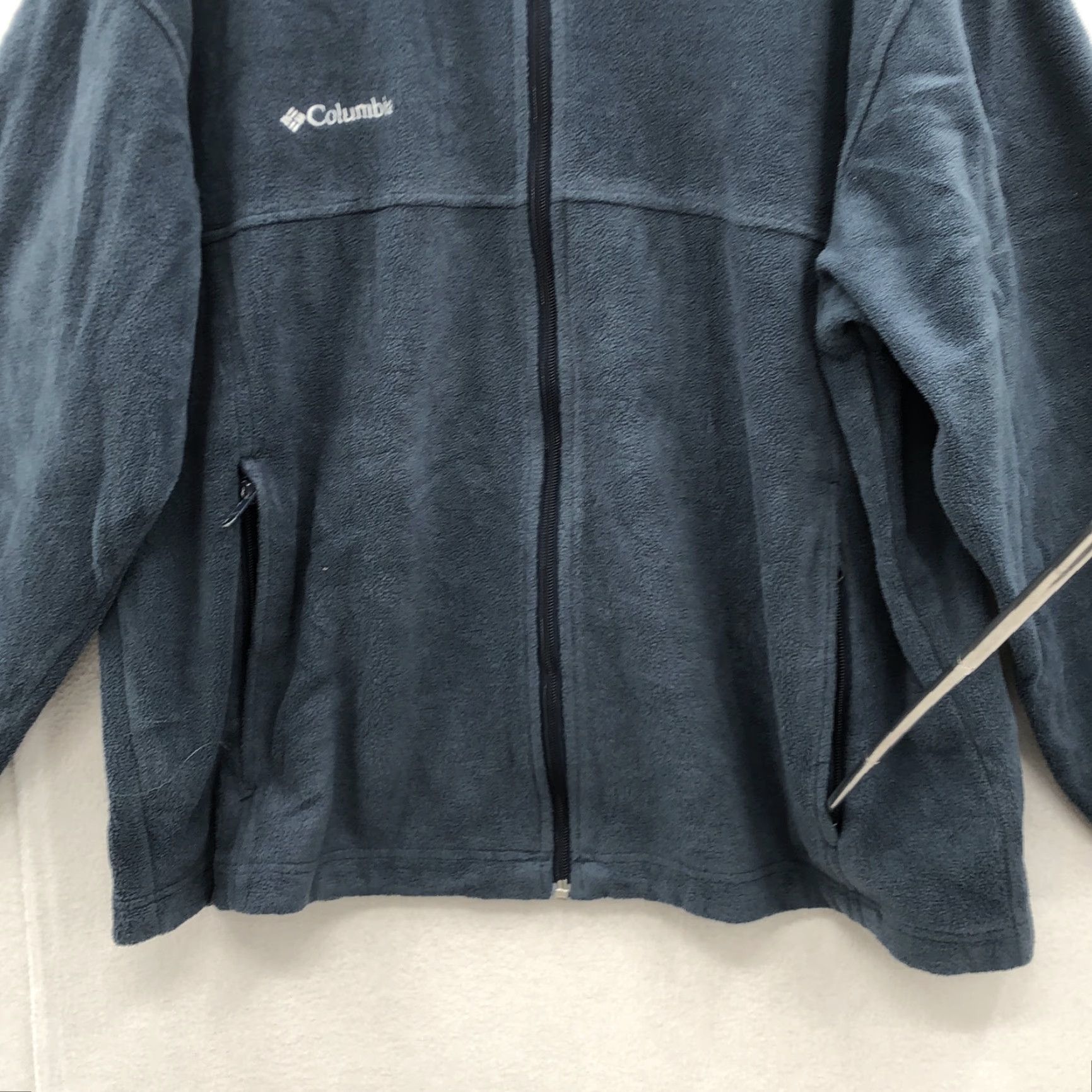 Vintage Columbia Mens Grey Long Sleeve Full Zip Fleece Pockets Casual Jacket Size L Size L / US 10 / IT 46 - 5 Thumbnail