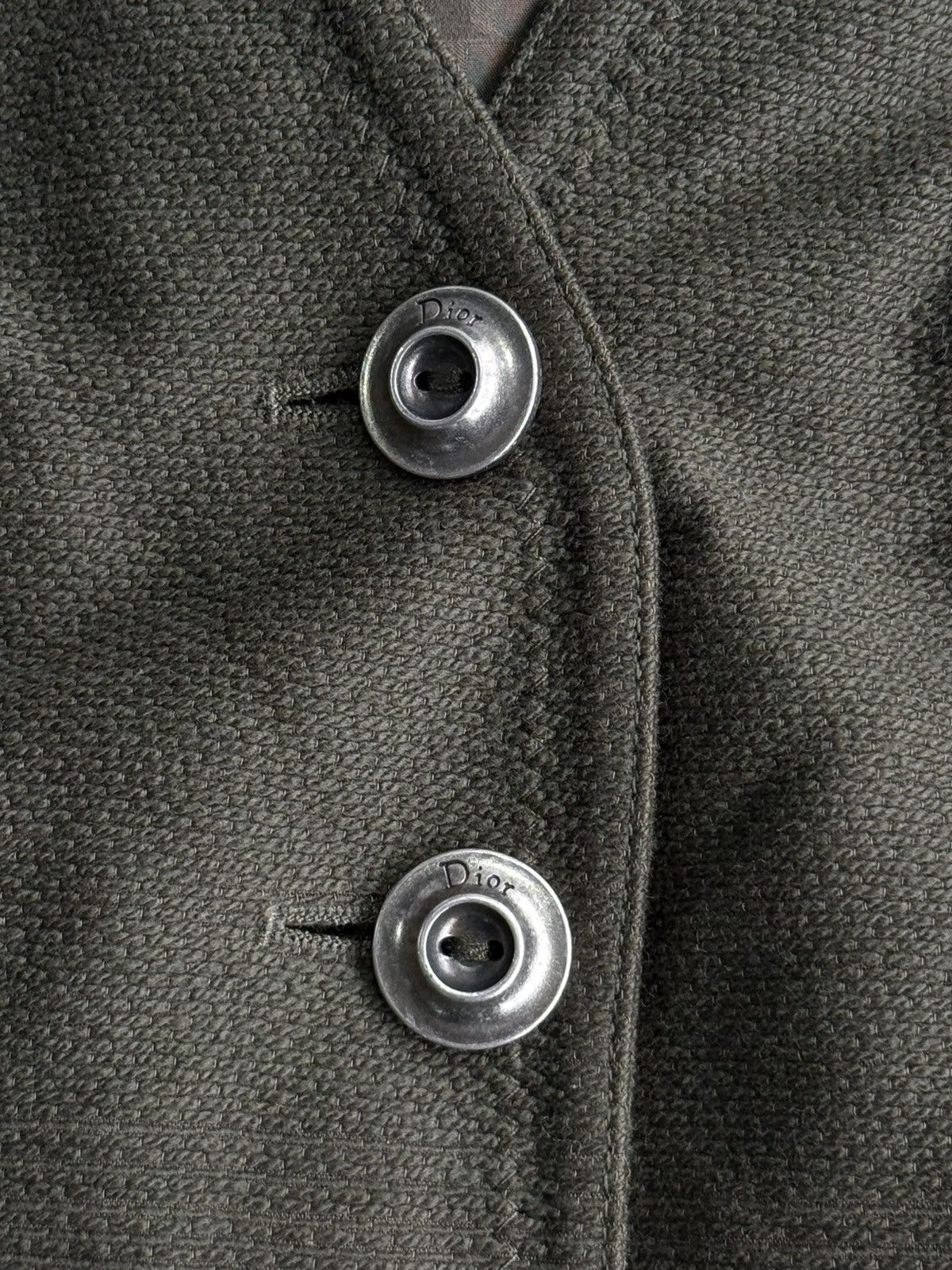 Dior 2000s Dior - Galliano Era Wool Blazer Size XS / US 0-2 / IT 36-38 - 6 Thumbnail