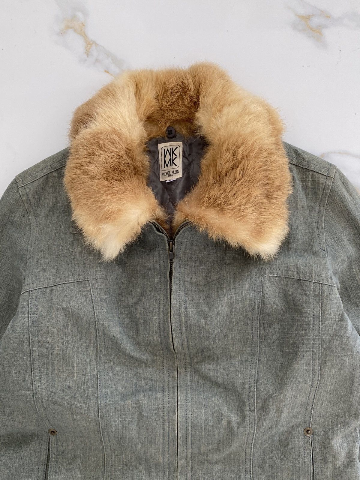 Japanese Brand × Seditionaries fur jacket style y2k michel klein vintage Size US M / EU 48-50 / 2 - 4 Thumbnail