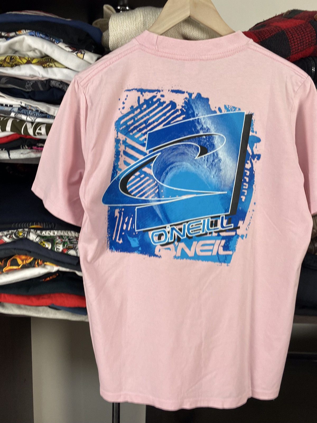 O'Neill × Vintage 90s O’neill Big Logo Vintage Y2K Retro Tee T-Shirt Size US L / EU 52-54 / 3 - 3 Thumbnail