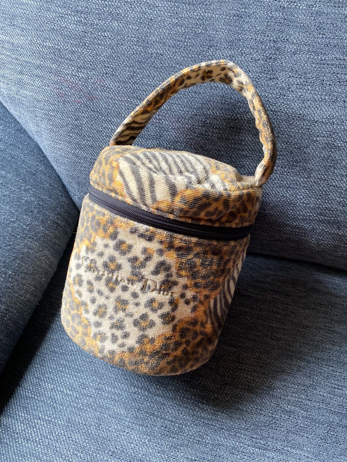 Dior Christian Dior CD Leopard Mini Vanity Bag. Size ONE SIZE - 10 Thumbnail