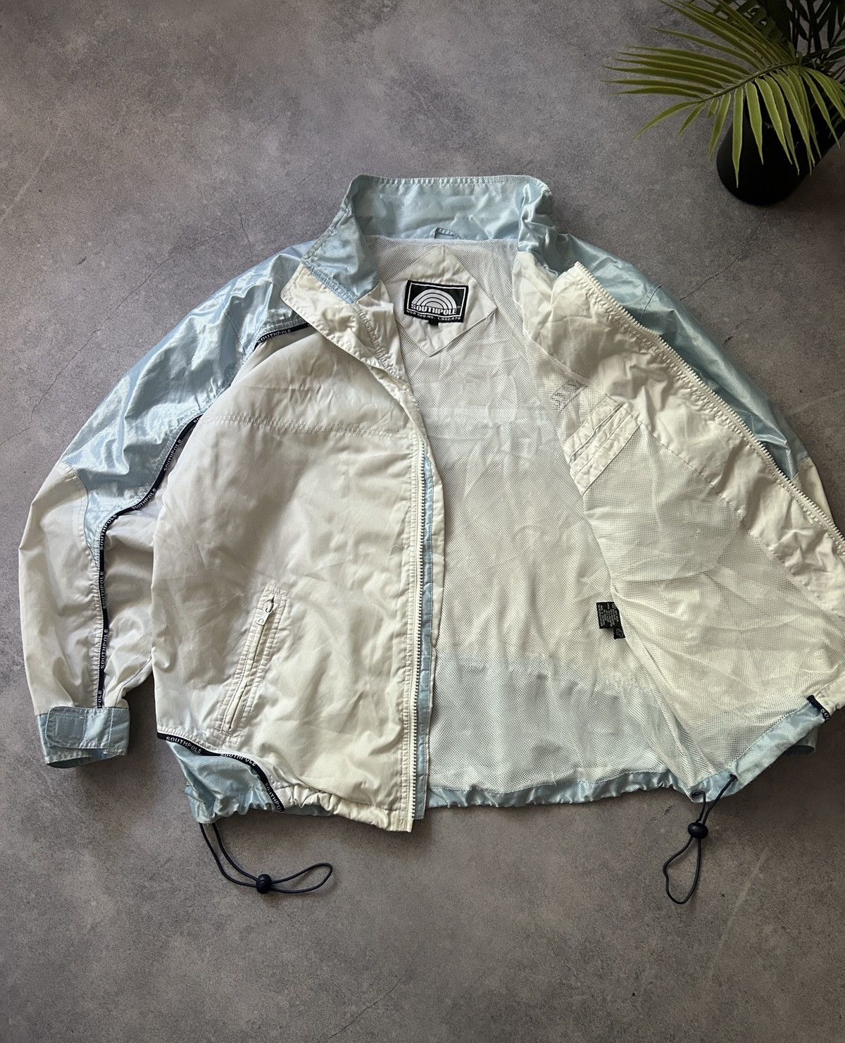Southpole × Vintage Vintage South Pole Dynamic Equipment big logo rap jacket y2k Size US L / EU 52-54 / 3 - 5 Thumbnail