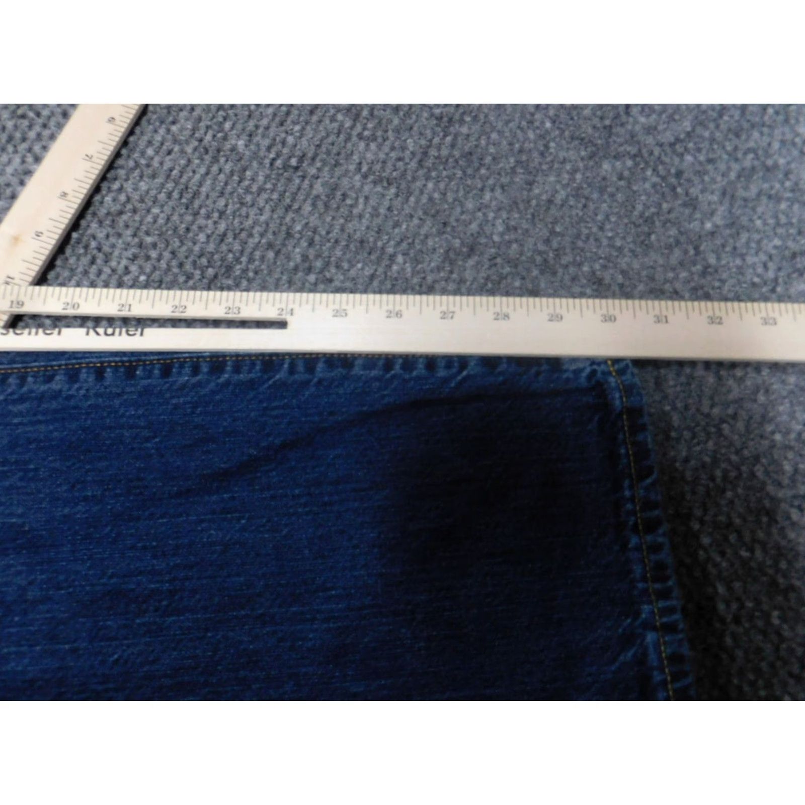 Old Navy Old Navy Jeans Mens 41x30 Blue Straight Denim Regular Cowboy Pocket Zipper 41 30 Regular Mens Size US 41 - 7 Thumbnail