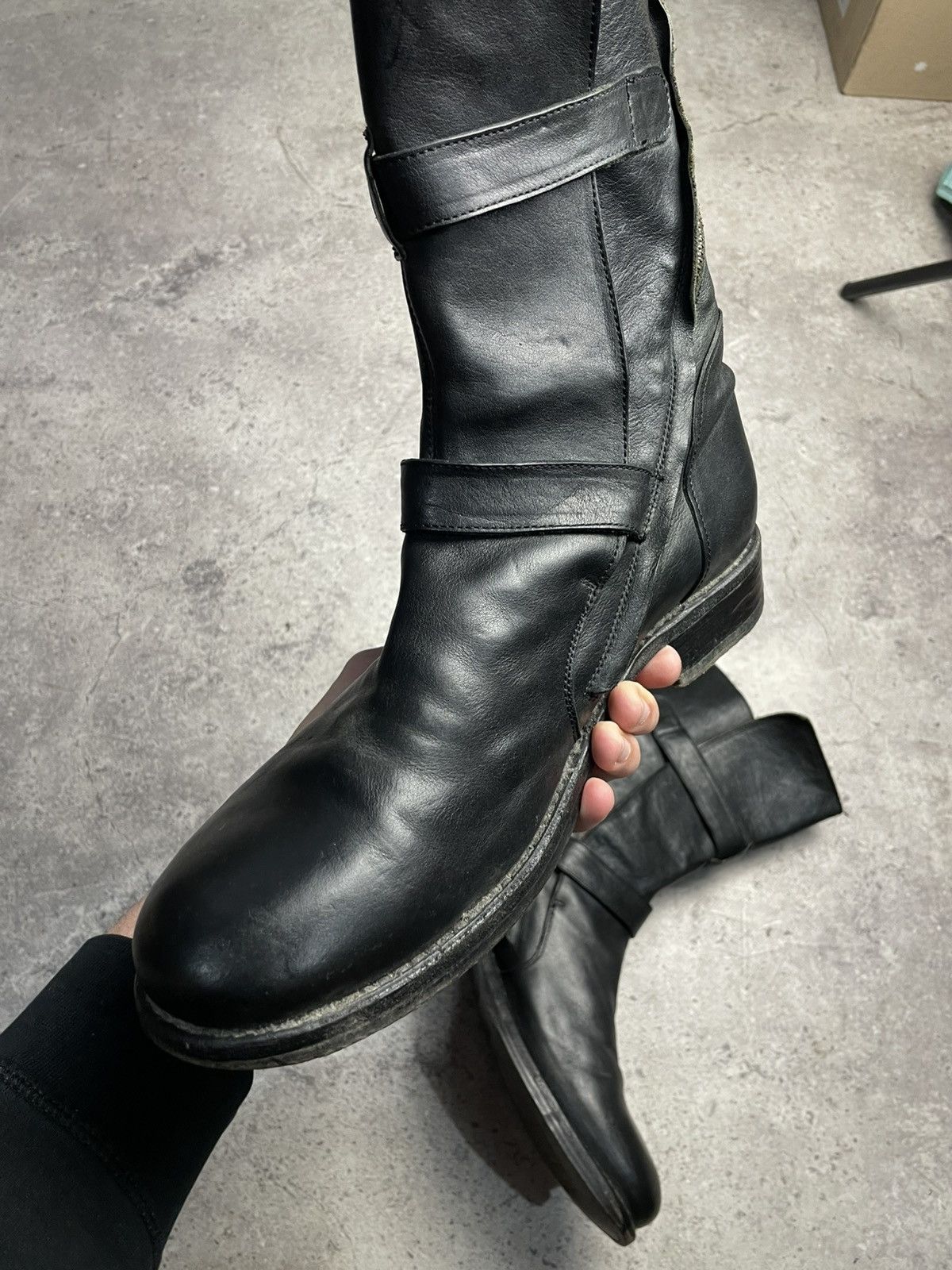 Officine Creative Rare Officine Creative Leather Zip Boots Size US 11 / EU 44 - 5 Thumbnail