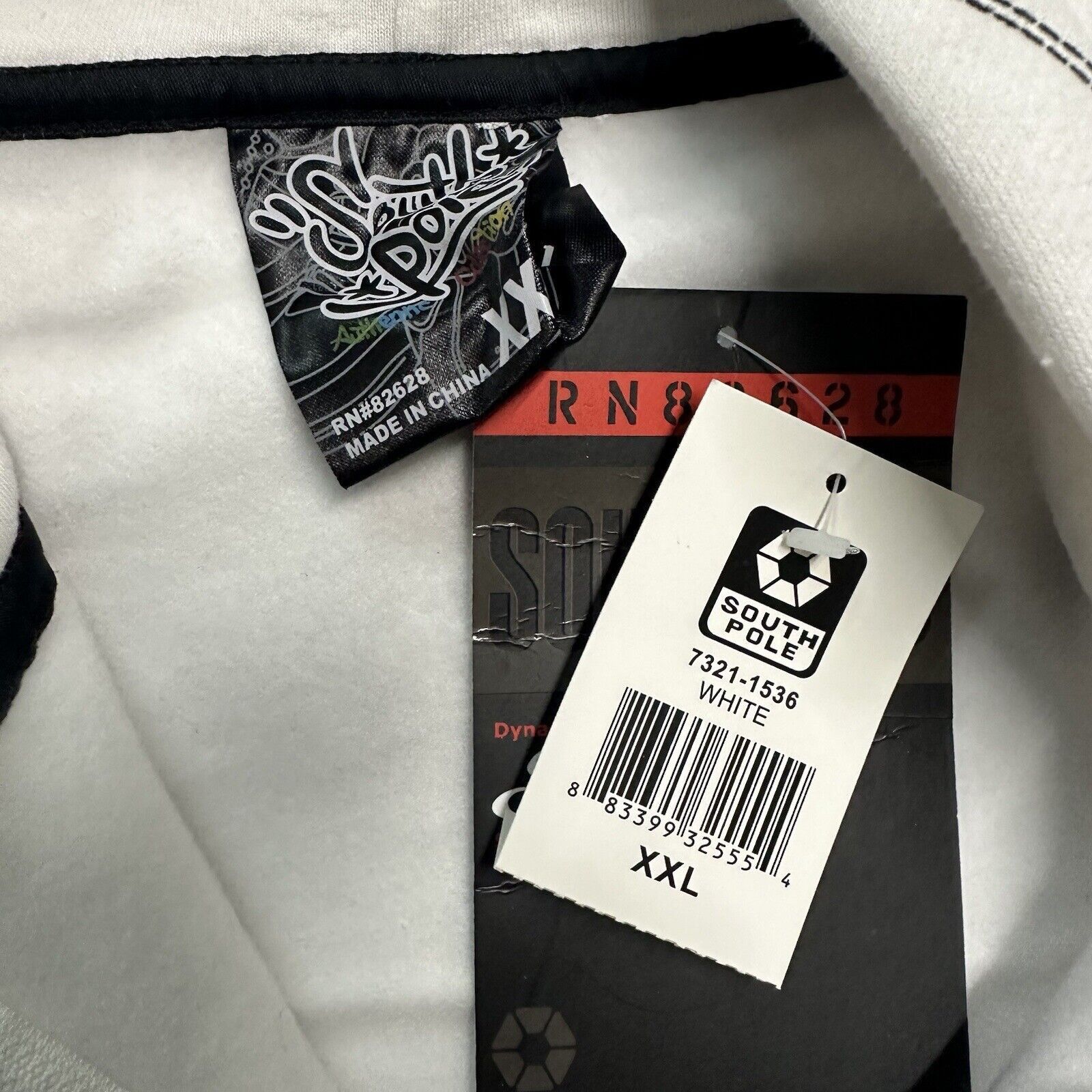 Ecko Unltd. × JNCO × Southpole NWT Vintage Y2K Southpole White Shoes AOP Hoodie XXL NEW Size US XXL / EU 58 / 5 - 5 Thumbnail