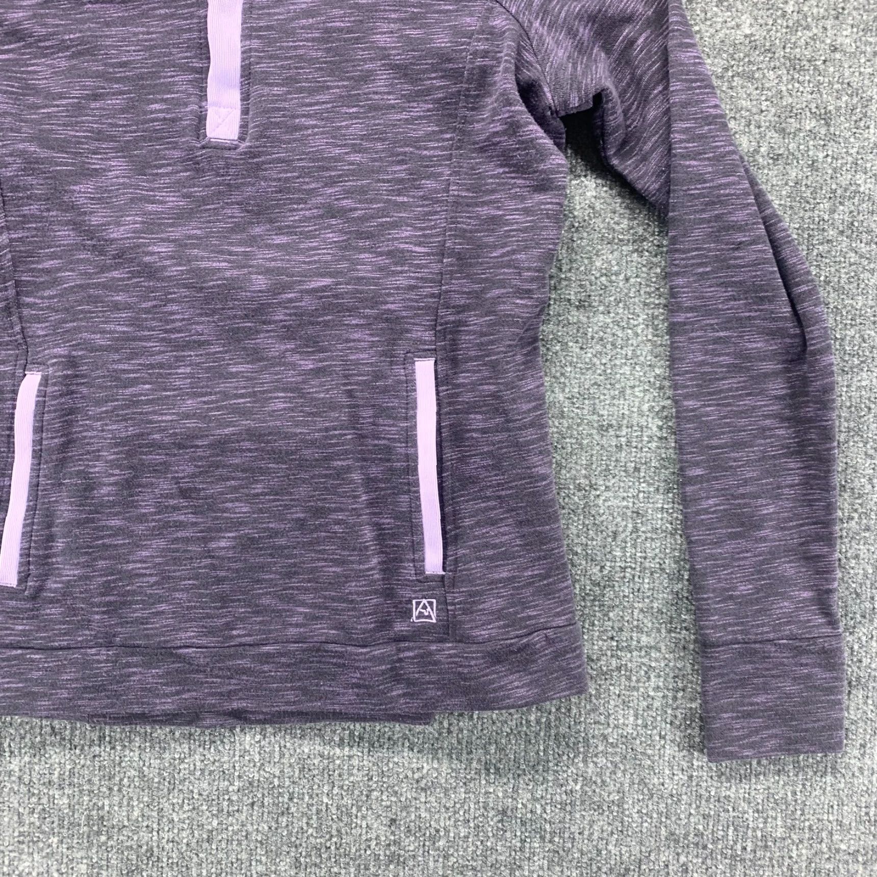 Avalanche Avalanche Sweatshirt Womens Medium Purple Loma Snap Neck Pullover Sweater Active Size M / US 6-8 / IT 42-44 - 7 Thumbnail
