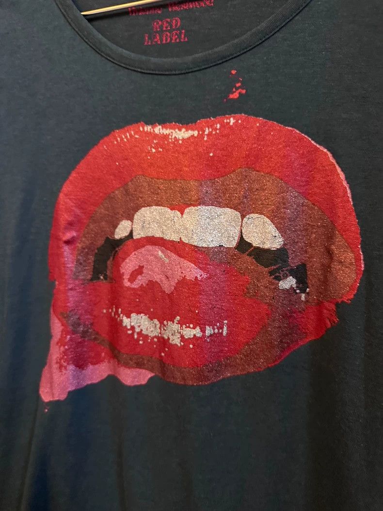 Vivienne Westwood Vivienne Westwood size 3 Purple red lips long sleeves T-shi Size M / US 6-8 / IT 42-44 - 3 Thumbnail