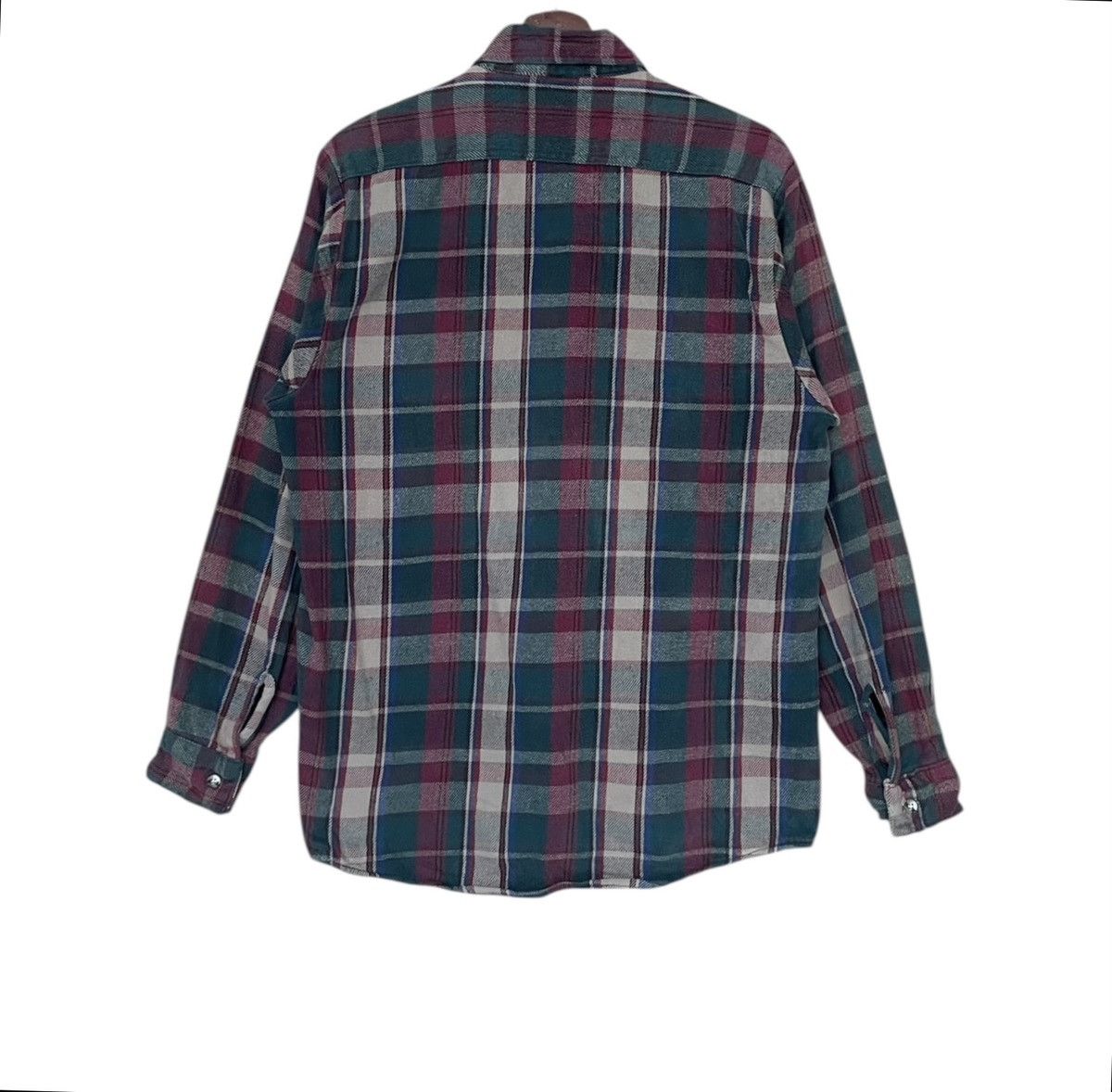 FiveBrother Vintage Brand Five Brother Checkered Shirt 1980s Size US M / EU 48-50 / 2 - 2 Thumbnail