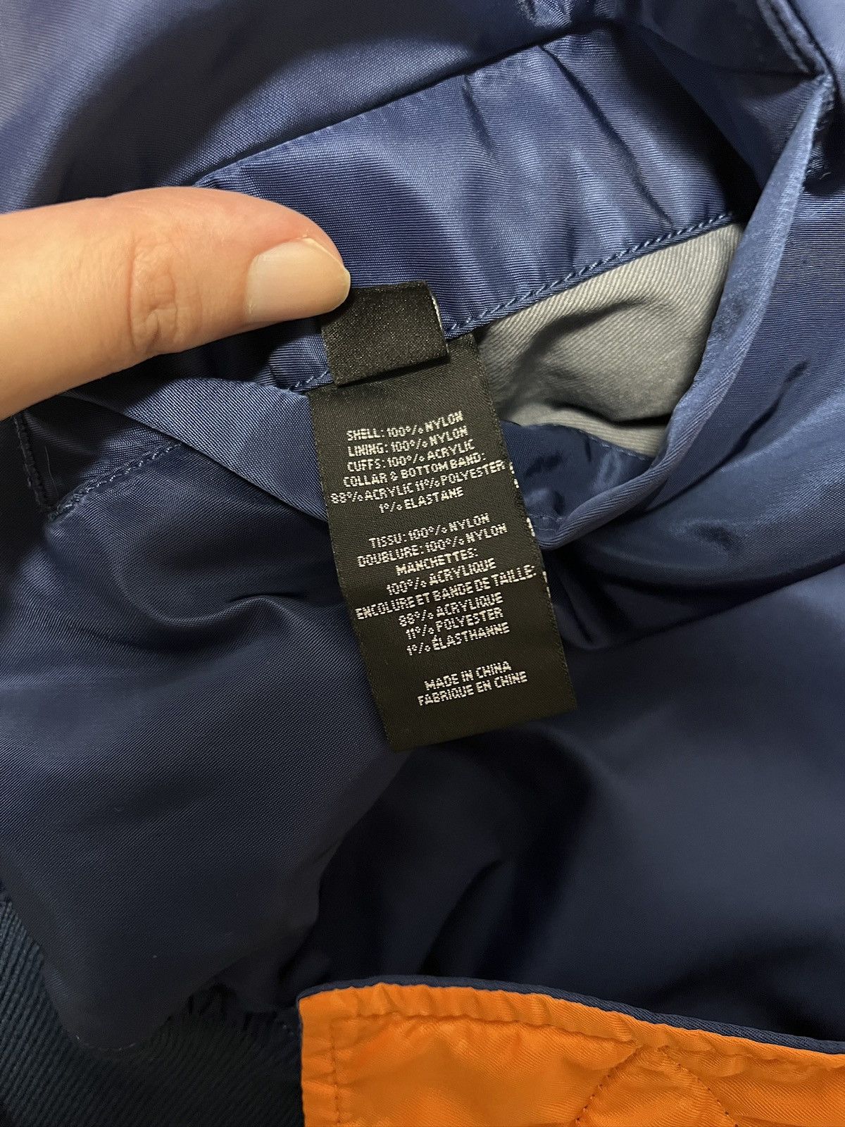 Vetements Vetements Reversibel Blue Fist Bomber Size US S / EU 44-46 / 1 - 11 Thumbnail