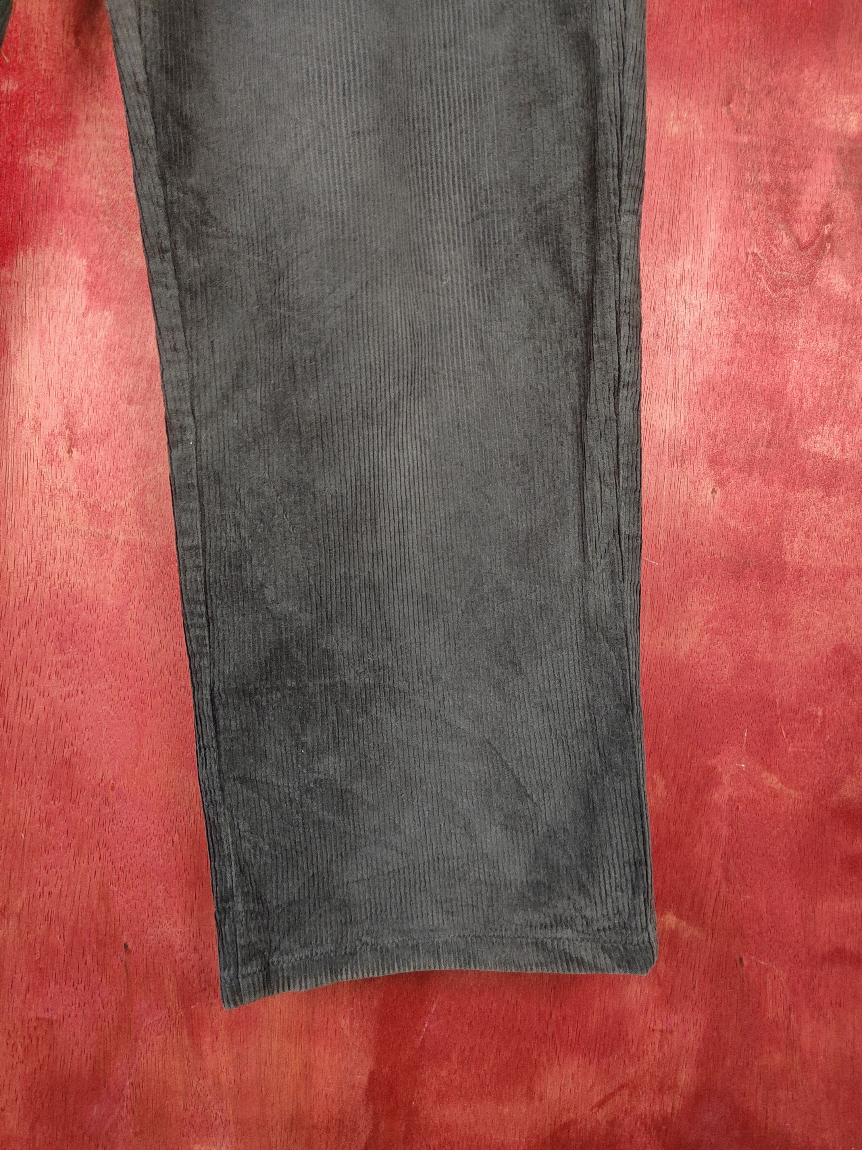 Uniqlo Uniqlo vintage japan Dark Blue Corduroy Pants #S1383 Size US 35 - 6 Thumbnail