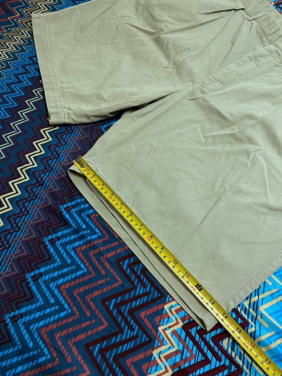Polo Ralph Lauren × Vintage Vintage Y2K Polo Pleated Tyler Shorts in Khaki Size US 34 / EU 50 - 11 Thumbnail