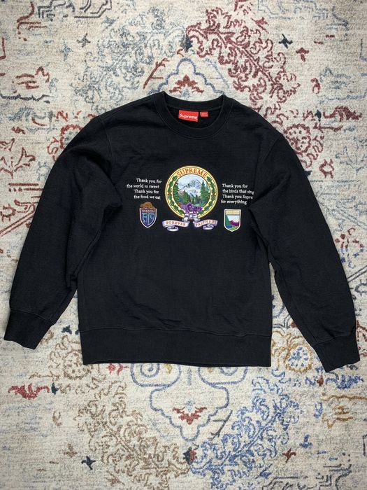 Supreme discount mountain crewneck