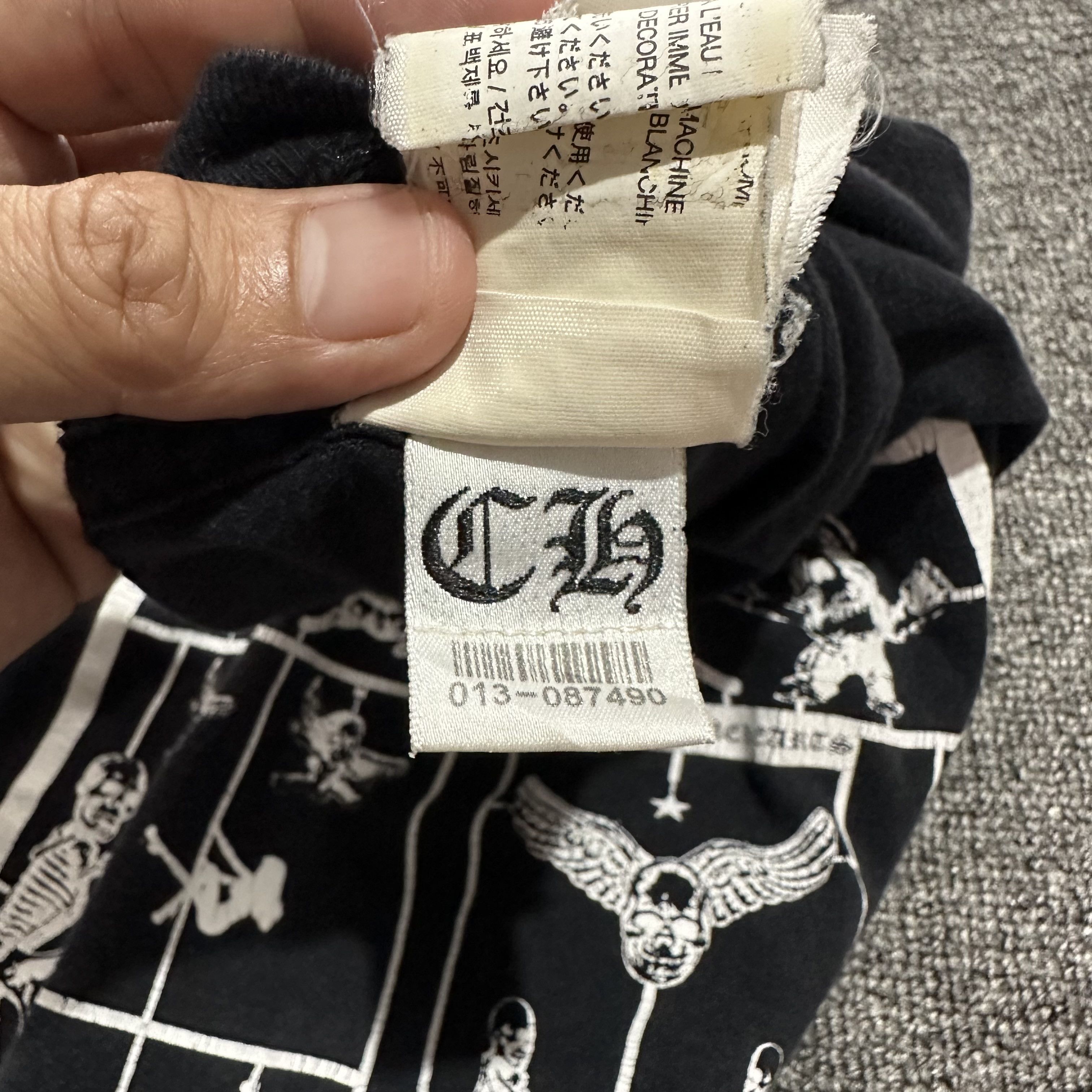 Chrome Hearts Chrome Hearts Foti Distressed Tee Size US M / EU 48-50 / 2 - 12 Thumbnail