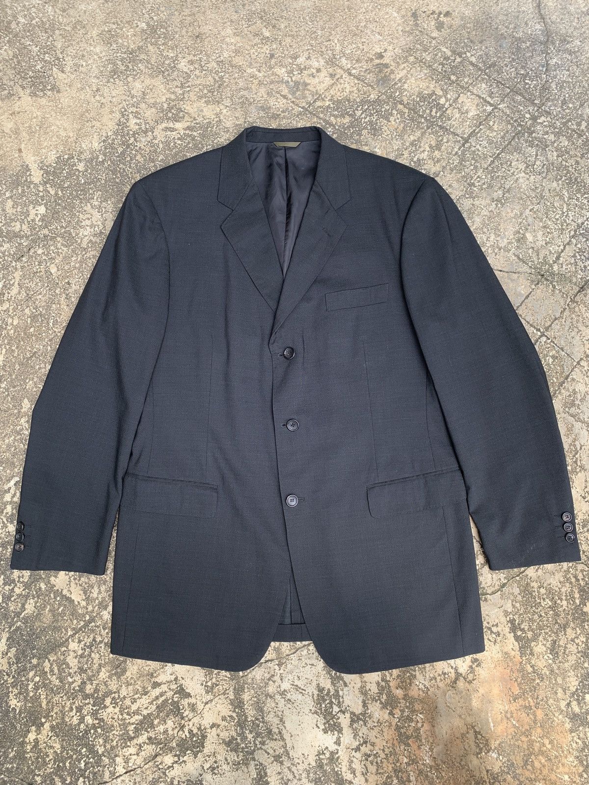 Loro Piana 2000s Loro Piana Italy for Durban Japan Wool Tuxedo Suit Size US L / EU 52-54 / 3 - 8 Thumbnail