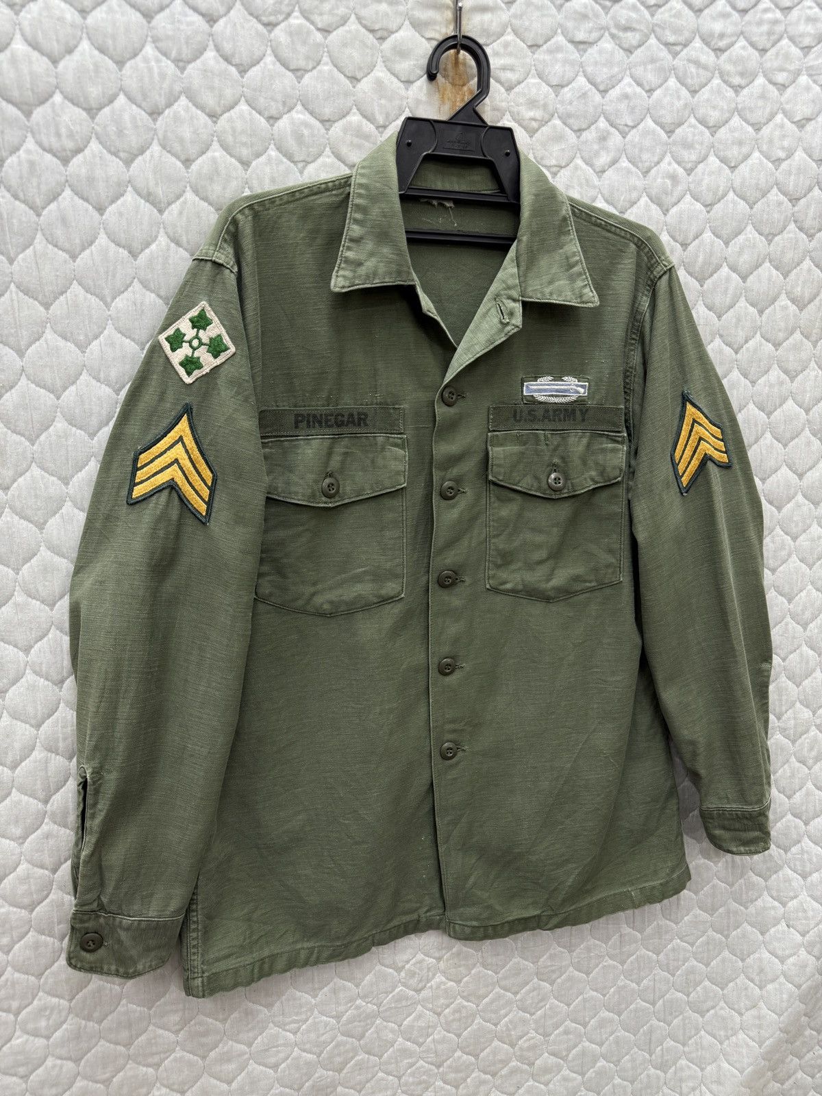 Vintage 🔥🔥🔥ARCHIVE VTG 60’s US ARMY SHIRTS JACKET Size US M / EU 48-50 / 2 - 2 Thumbnail