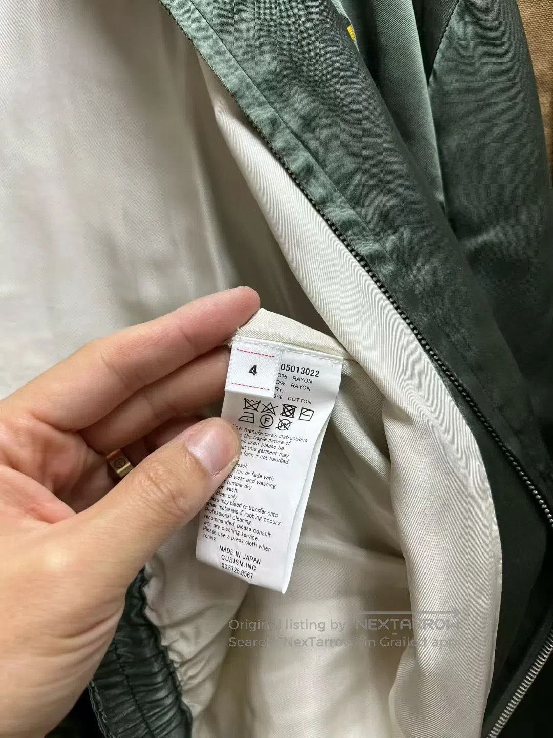 Visvim VISVIM REDSUN SOUVENIR JKT OLIVE. Size US XL / EU 56 / 4 - 9 Thumbnail