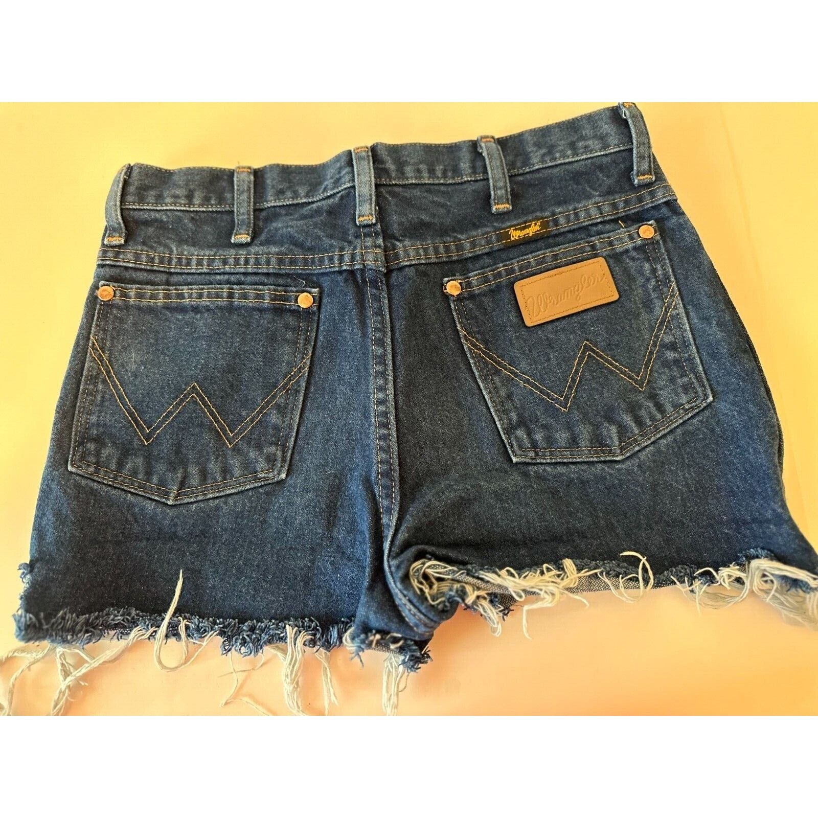 Wrangler Vintage-Wrangler Cowboy/Daisy Dukes/Cut Off's Jeans 31x1Blue Size US 31 - 6 Thumbnail