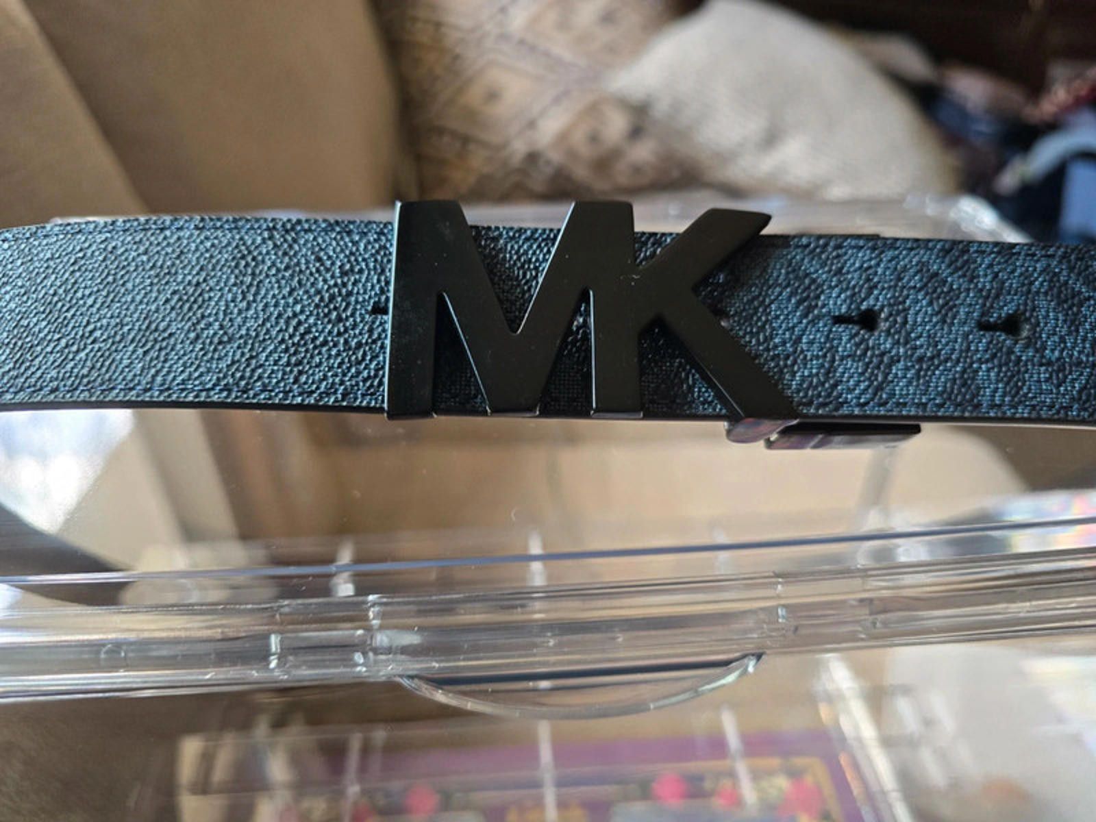 Michael Kors Michael Kors Reversible Logo Buckle Belt Size ONE SIZE - 1 Thumbnail