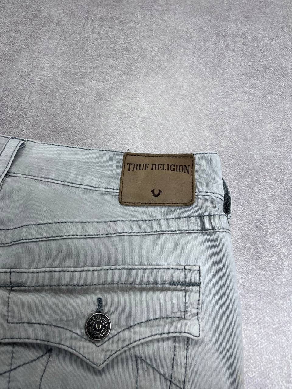 True Religion × Vintage Vintage True Religion Gray Y2K Jorts Shorts 32 Size US 32 / EU 48 - 17 Thumbnail