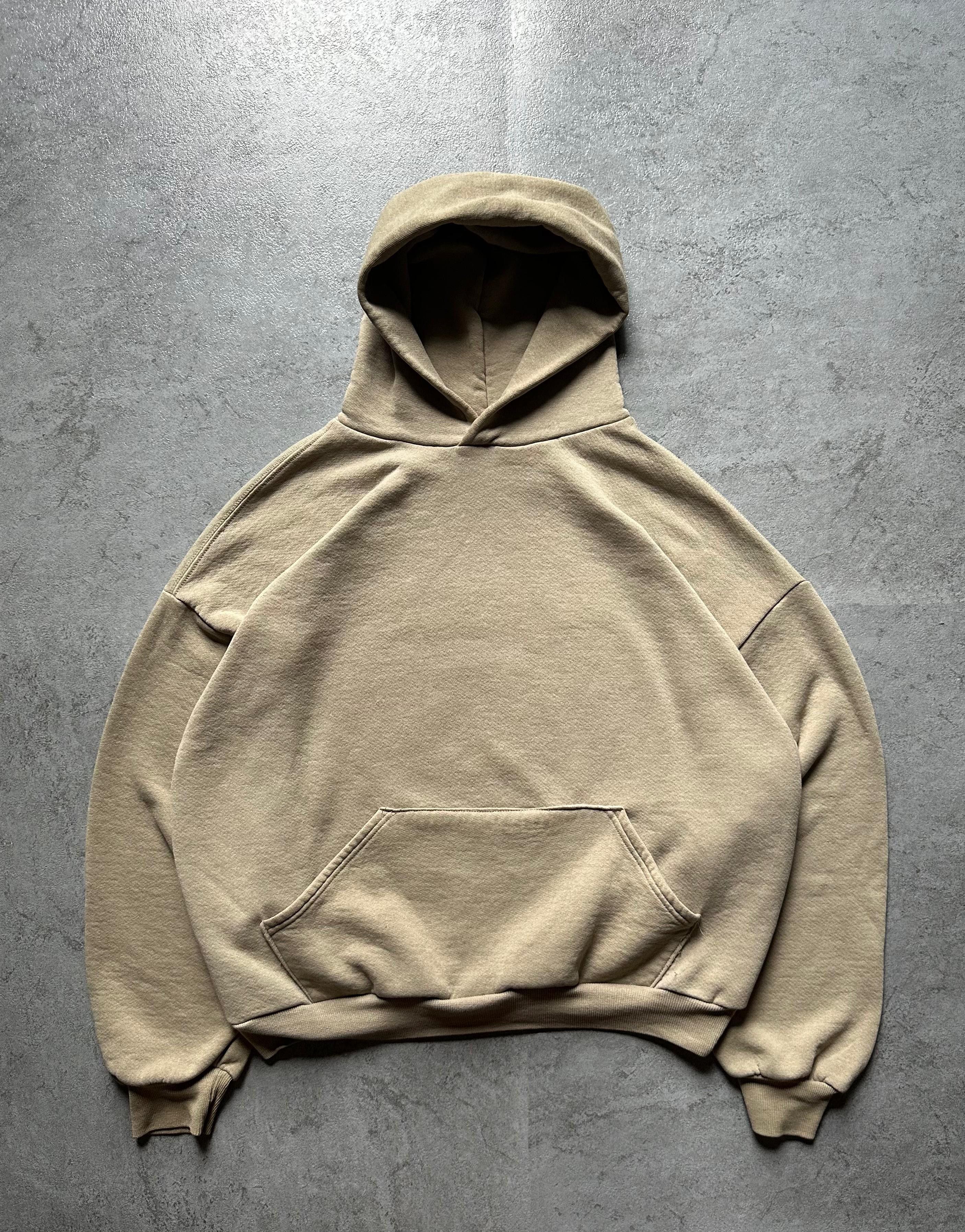Vintage Vintage blank perfect hoodie cream Size US M / EU 48-50 / 2 - 1 Thumbnail