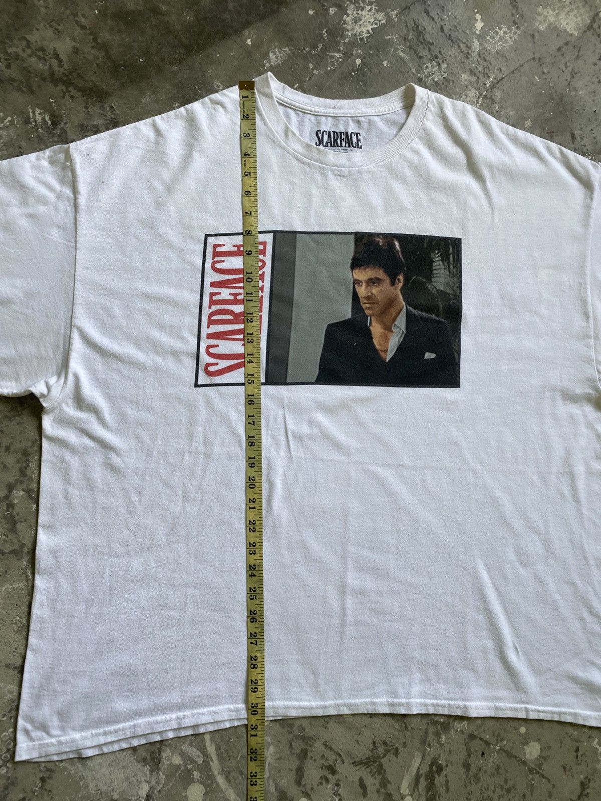 Vintage Scarface Tony Montana Vintage Movie Boxy Shirt Size US XXL / EU 58 / 5 - 12 Thumbnail