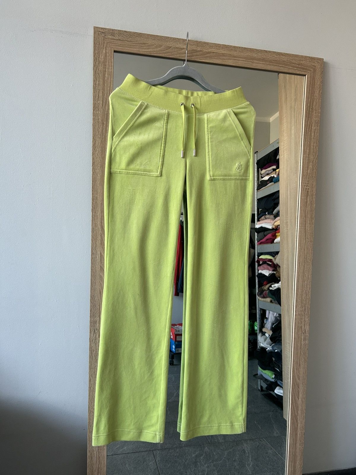 Juicy Couture × Vintage Vintage swetpants juicy couture velor green y2k Size 26" / US 2 / IT 38 - 2 Thumbnail