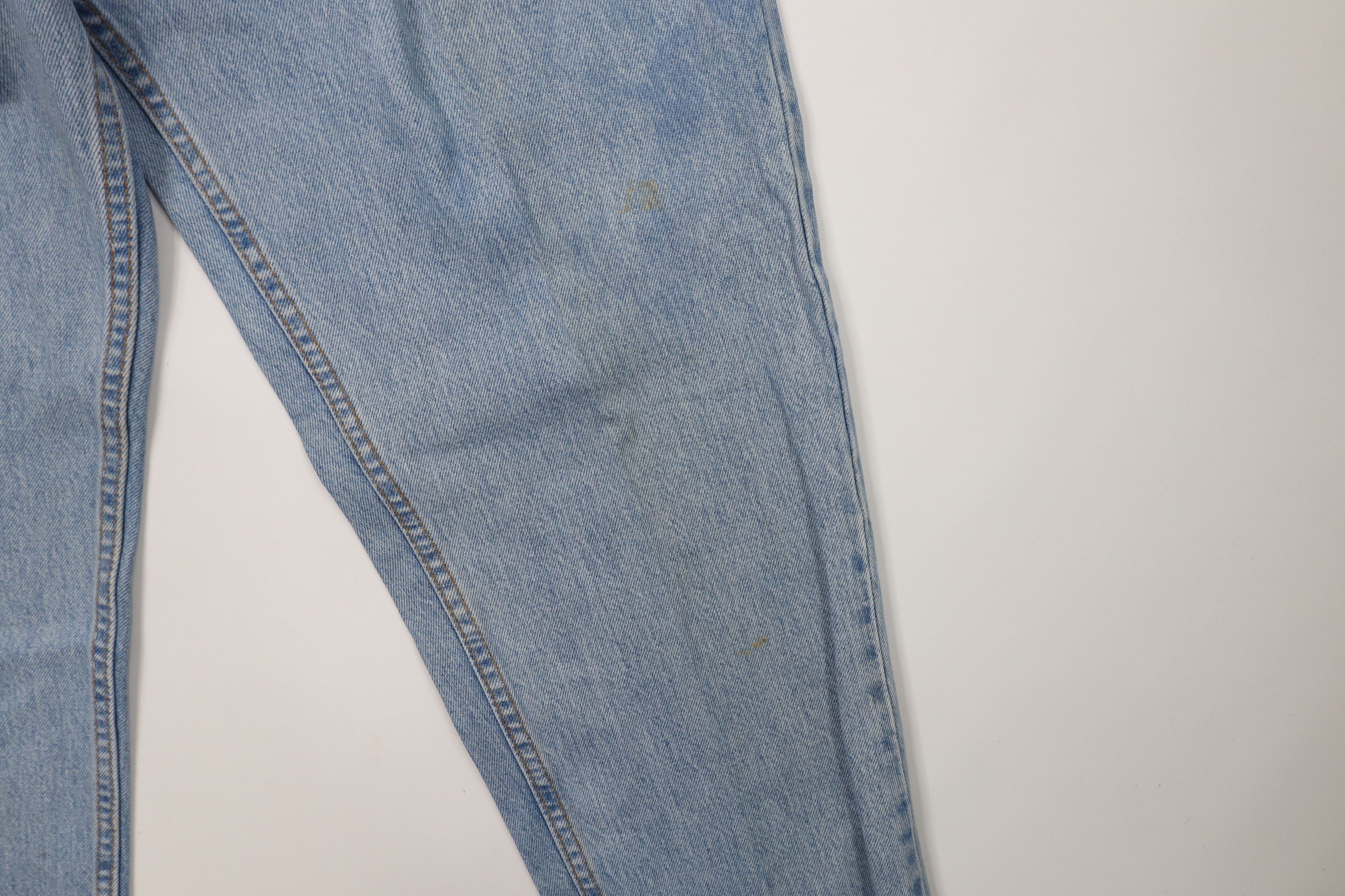 Levi's Vintage 90s Levis 550 Relaxed Tapered Leg Denim Jeans USA Size 36" / US 14 / IT 50 - 7 Thumbnail
