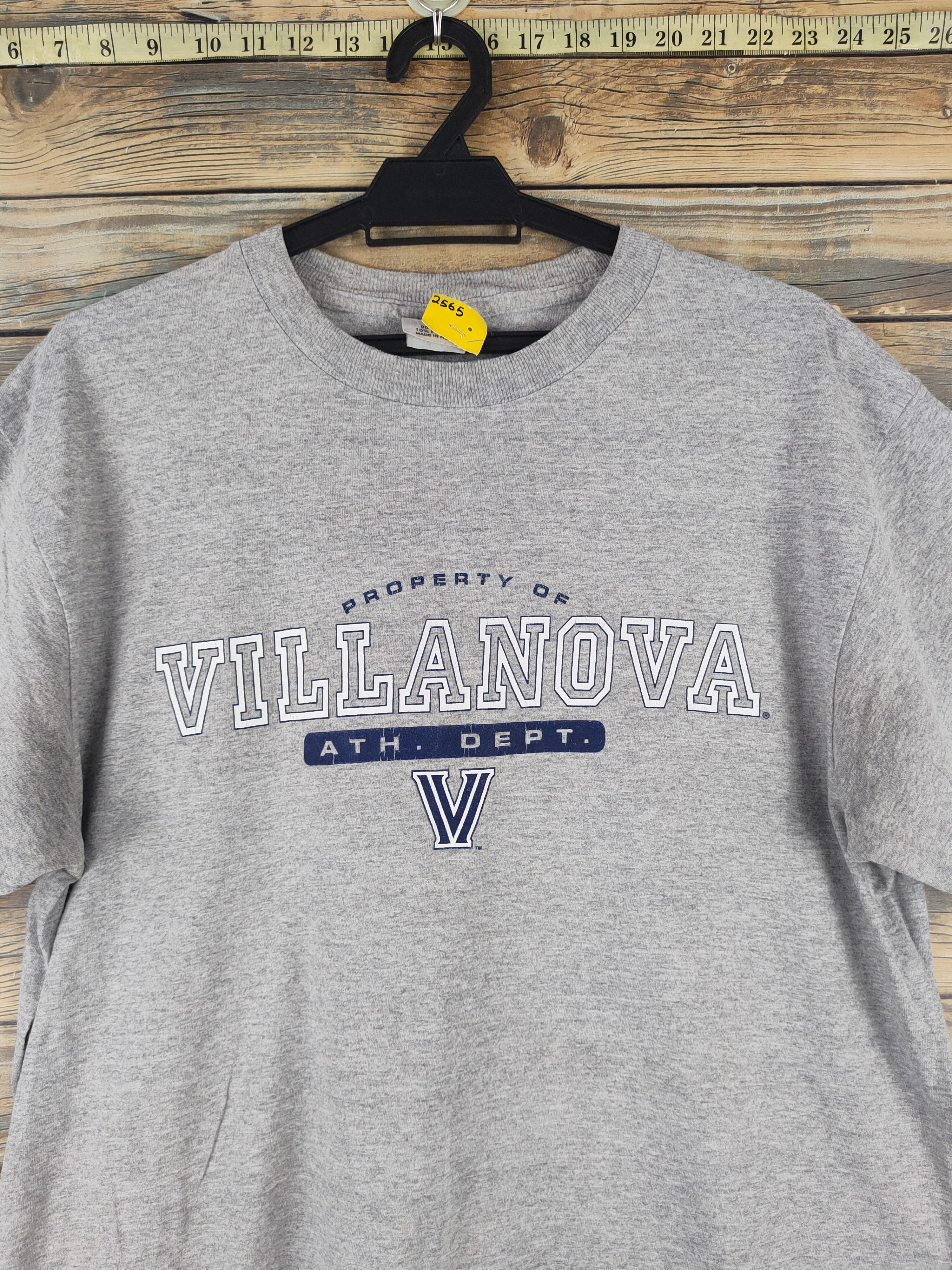 Champion DL Champion Villanova Gray Short Sleeve T-shirt #2565 Size US L / EU 52-54 / 3 - 2 Thumbnail