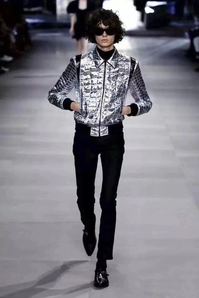 Celine Celine 19ss show style patchwork leather jacket 2501-Nextar Size US L / EU 52-54 / 3 - 7 Thumbnail