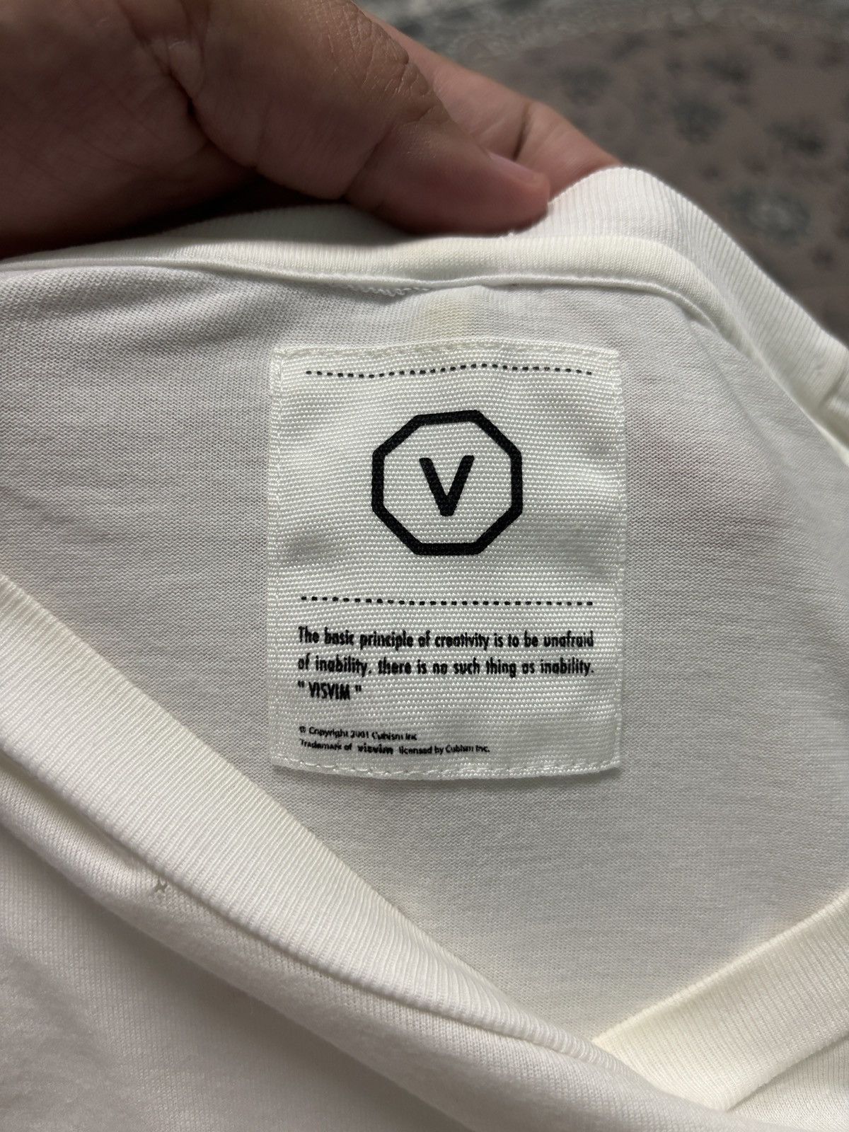 Visvim 💸BINDING OFFER💸VINTAGE VISVIM PHOTO TEE🔥 Size US XL / EU 56 / 4 - 17 Thumbnail