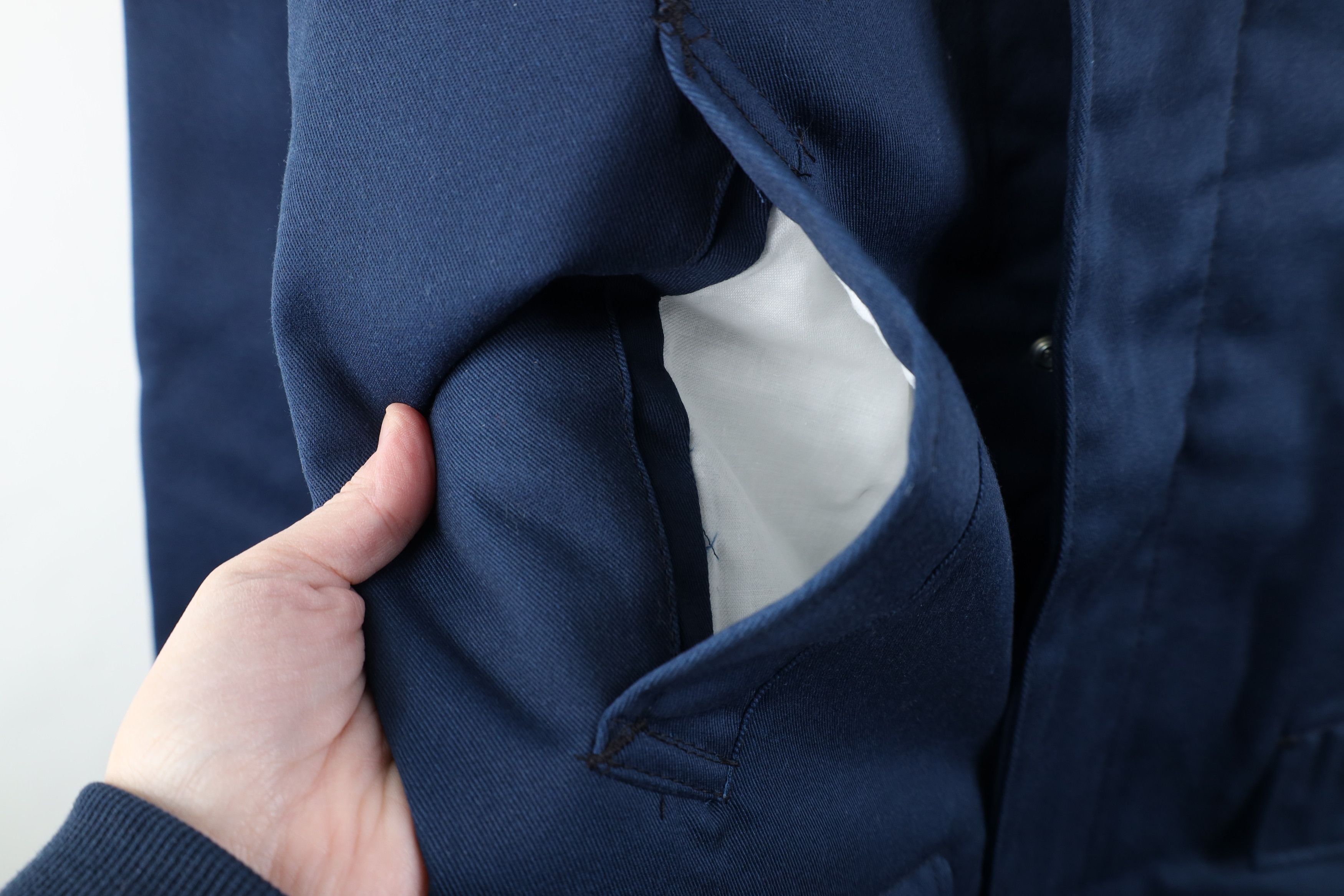 Vintage Deadstock Vintage 90s Military B34 Jacket Workwear Blue USA Size US XL / EU 56 / 4 - 6 Thumbnail