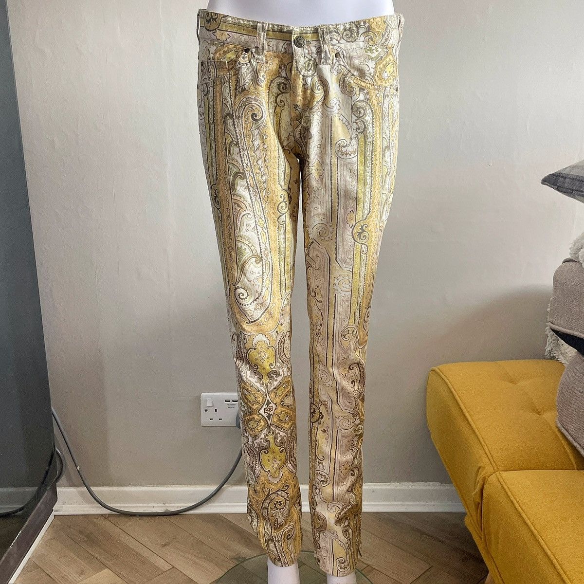 Isabel Marant Isabel Marant Jalyne Paisley Skinny Jeans Size 27" / US 4 / IT 40 - 8 Thumbnail