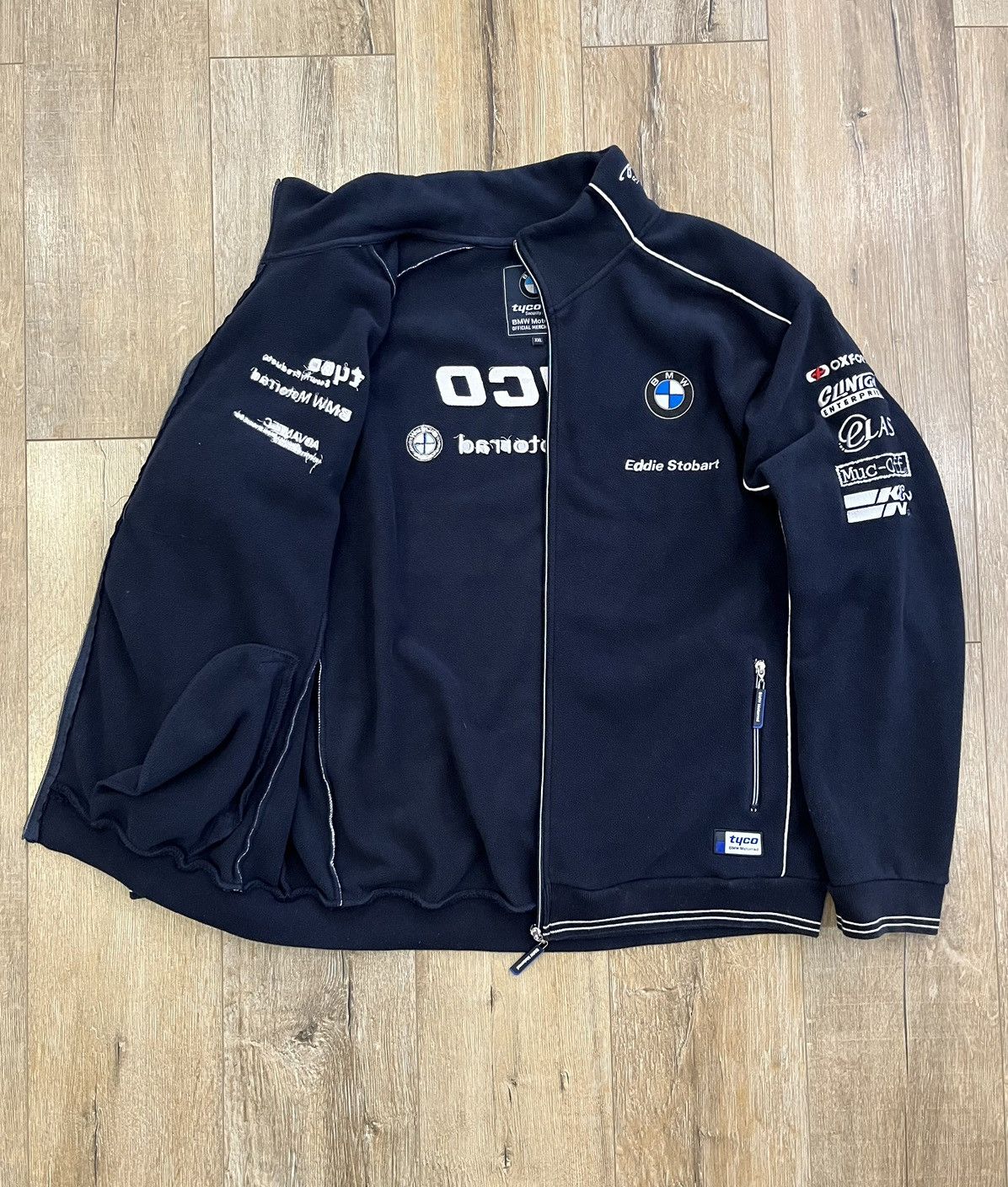 BMW VINTAGE BMW FLEECE JACKET Size US XXL / EU 58 / 5 - 9 Thumbnail