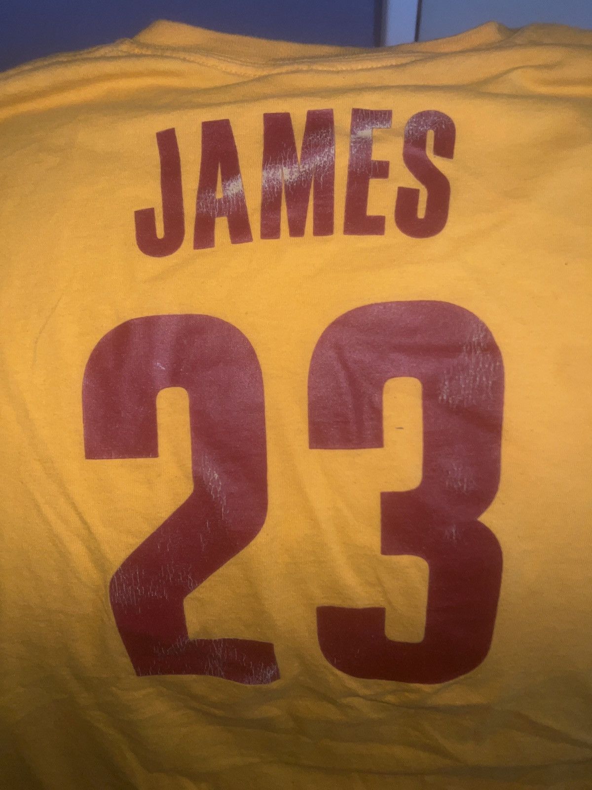 NBA NBA Cleveland Cavaliers #23 LeBron James Tee Size US XXL / EU 58 / 5 - 4 Thumbnail